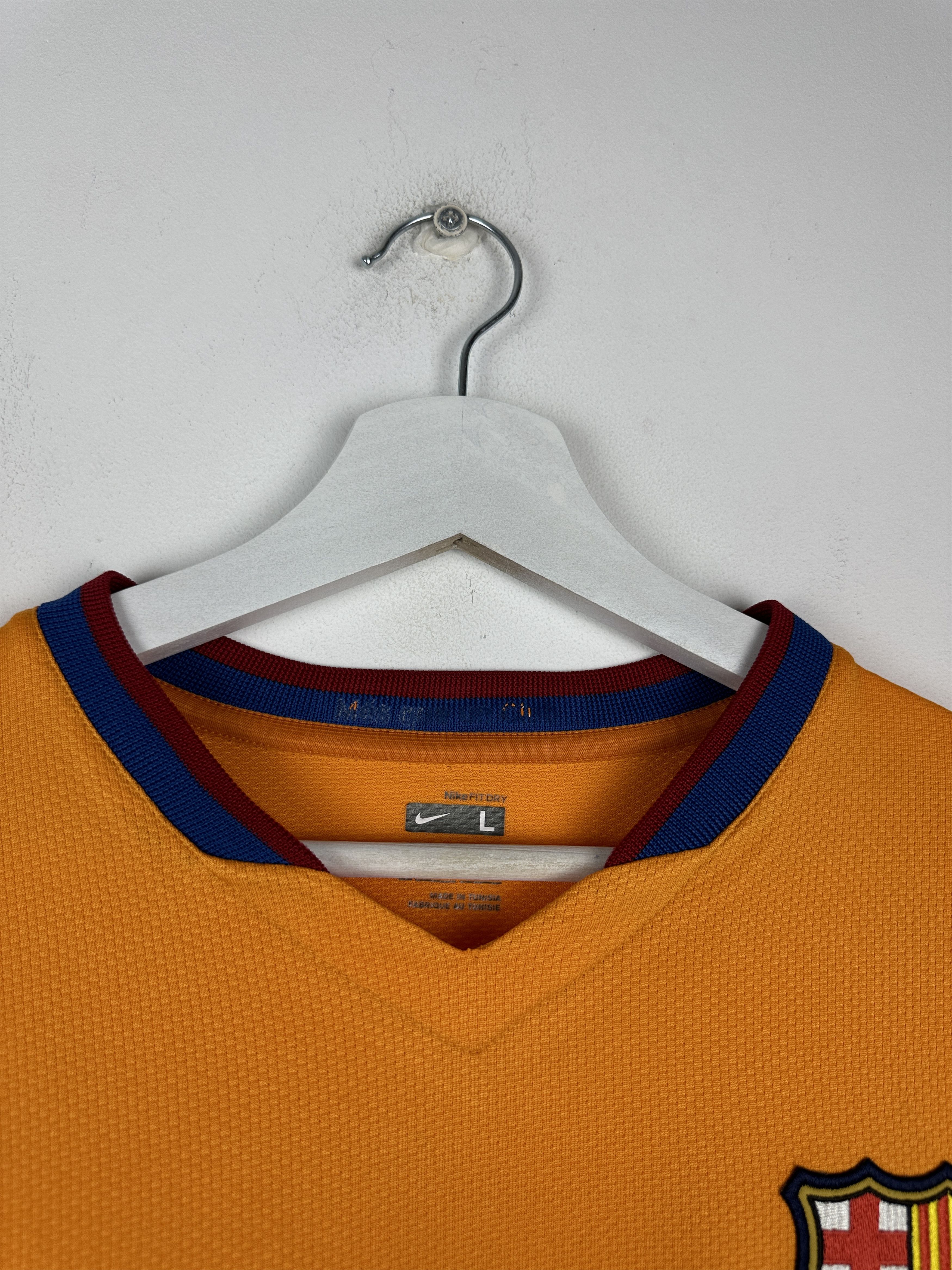 Nike Barcelona 2006 Away Soccer Jersey Football Shirt Size US L / EU 52-54 / 3 - 5 Thumbnail
