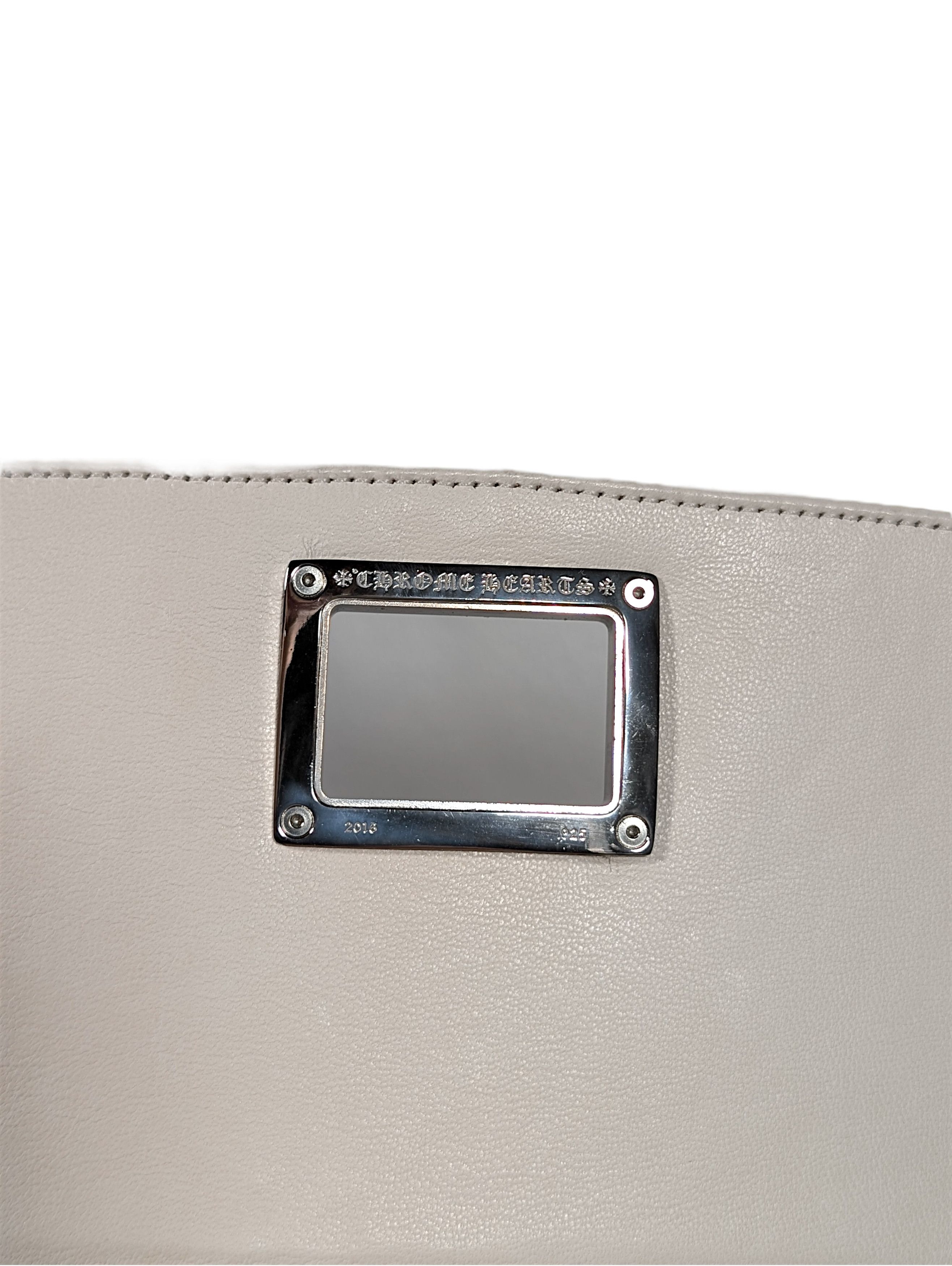 Chrome Hearts Chrome Hearts “Grow Up” Shearling Handbag Cream 2025 SOLD Size ONE SIZE - 7 Thumbnail
