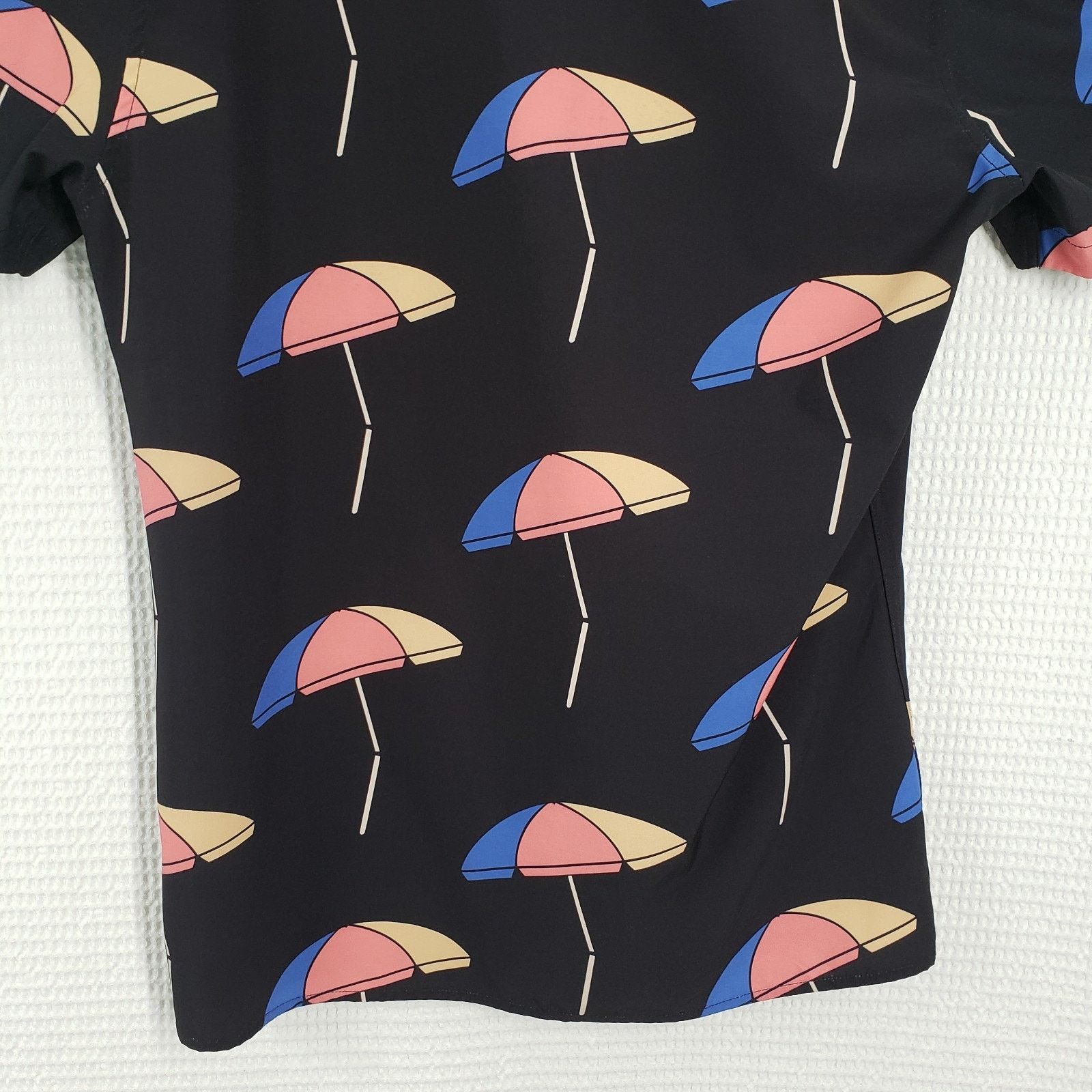 Other Duvin Button Up Shirt Mens Medium Black Beach Short Sleeve Size US M / EU 48-50 / 2 - 19 Thumbnail