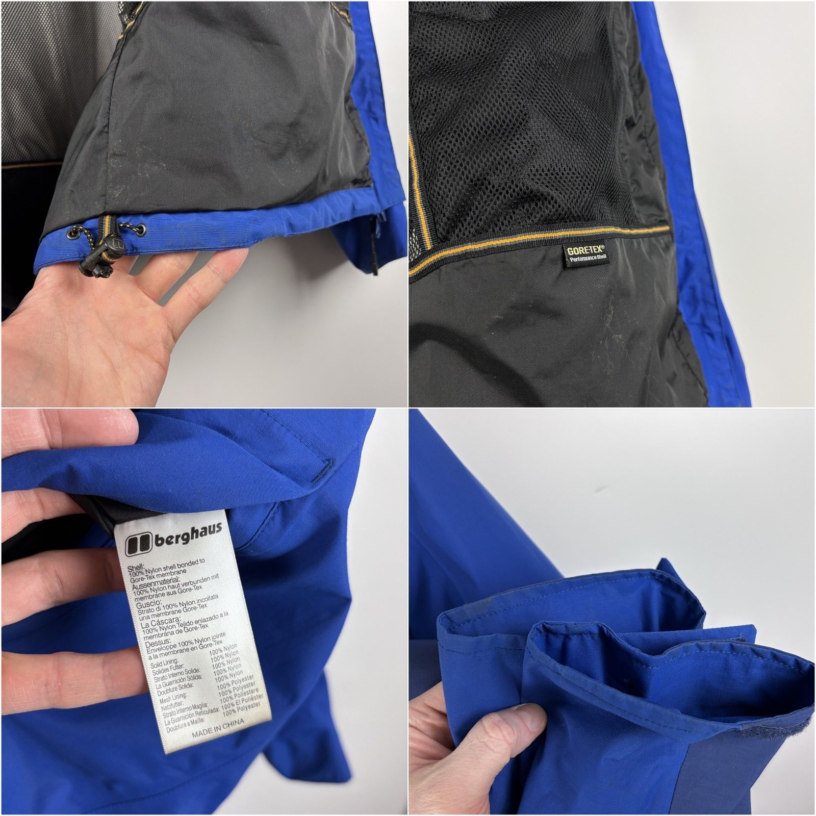 Berghaus Berghaus Mera Peak Gore-Tex Jacket Outdoor Blue Size L Size US L / EU 52-54 / 3 - 11 Thumbnail