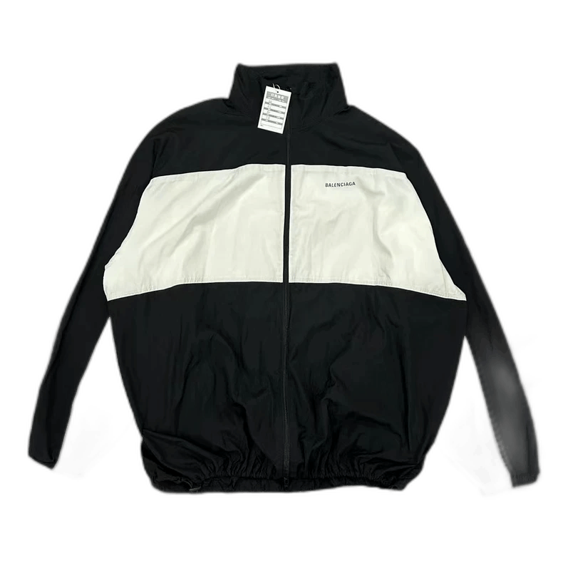 Balenciaga balenciaga black and white windbreaker jacket Size US L / EU 52-54 / 3 - 1 Thumbnail