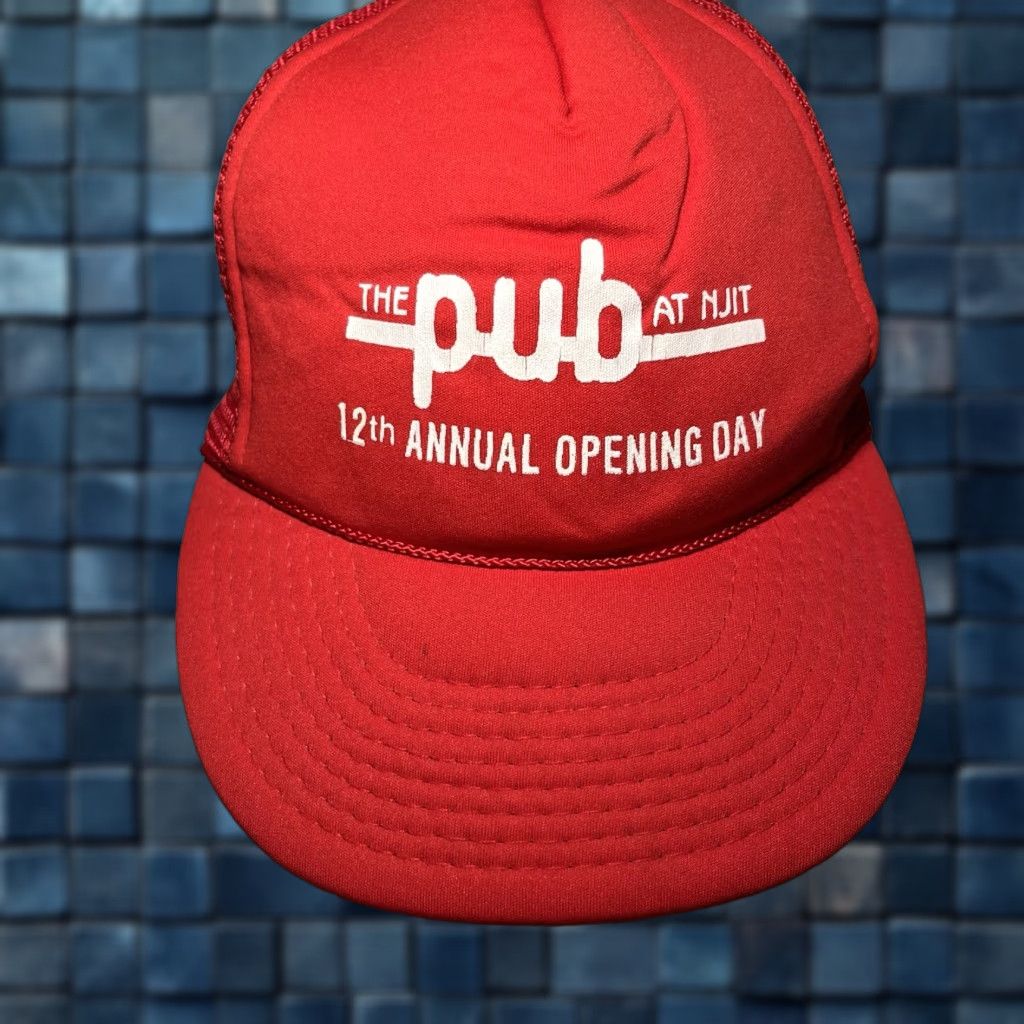 Roper The Pub At NJIT 12th Annual Opening Day Rope Trucker Hat Size ONE SIZE - 1 Thumbnail