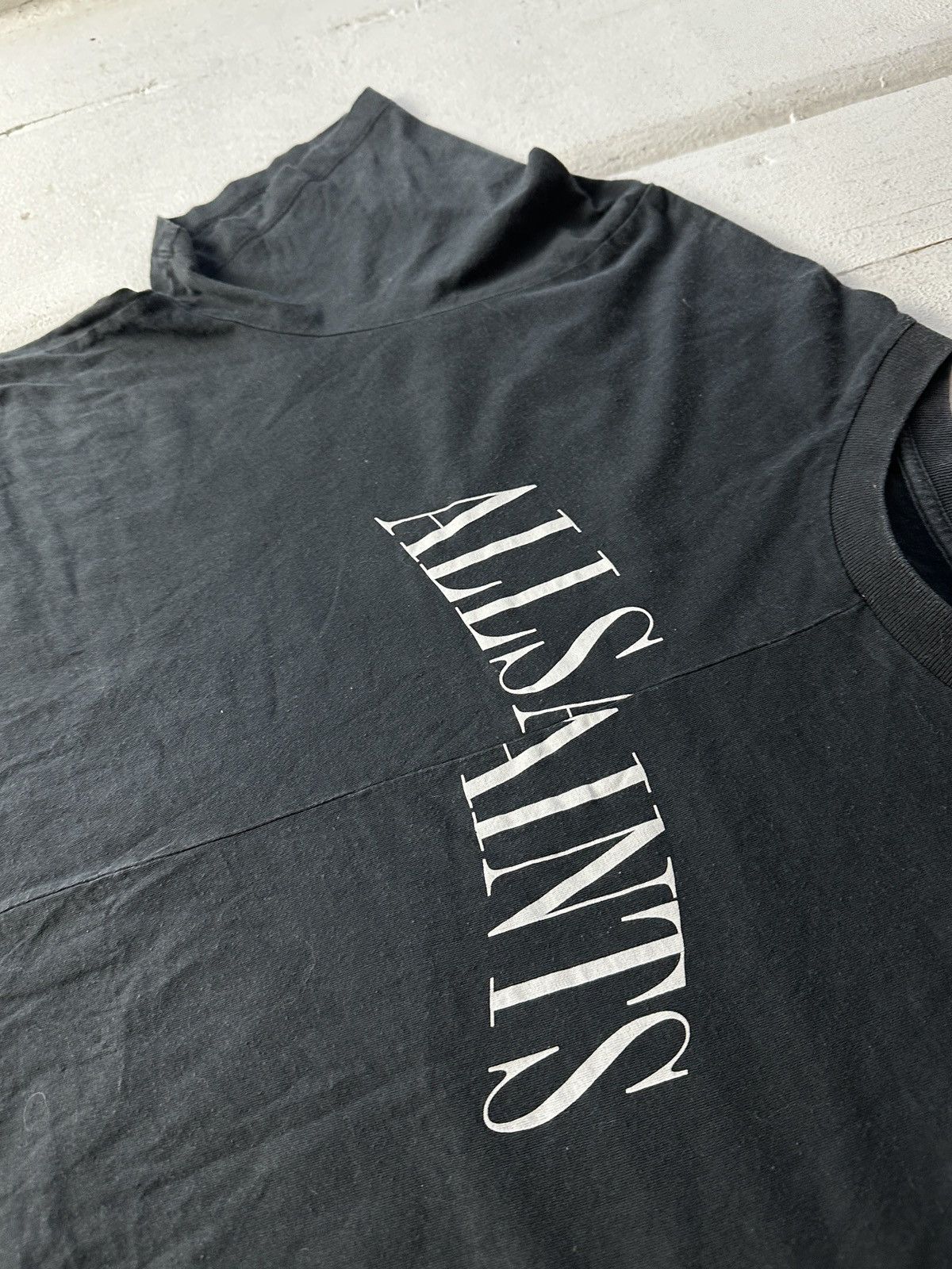 Allsaints 🚨ALLSAINTS BLACK T-SHIRT LUXURY OPIUM Y2K LUXURY Size US L / EU 52-54 / 3 - 6 Thumbnail