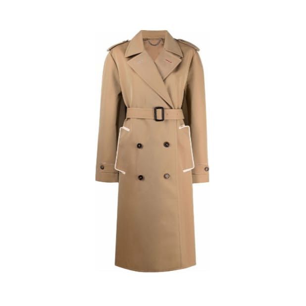 Maison Margiela o1y0625 Pea Coat in Camel Size M / US 6-8 / IT 42-44 - 1 Thumbnail