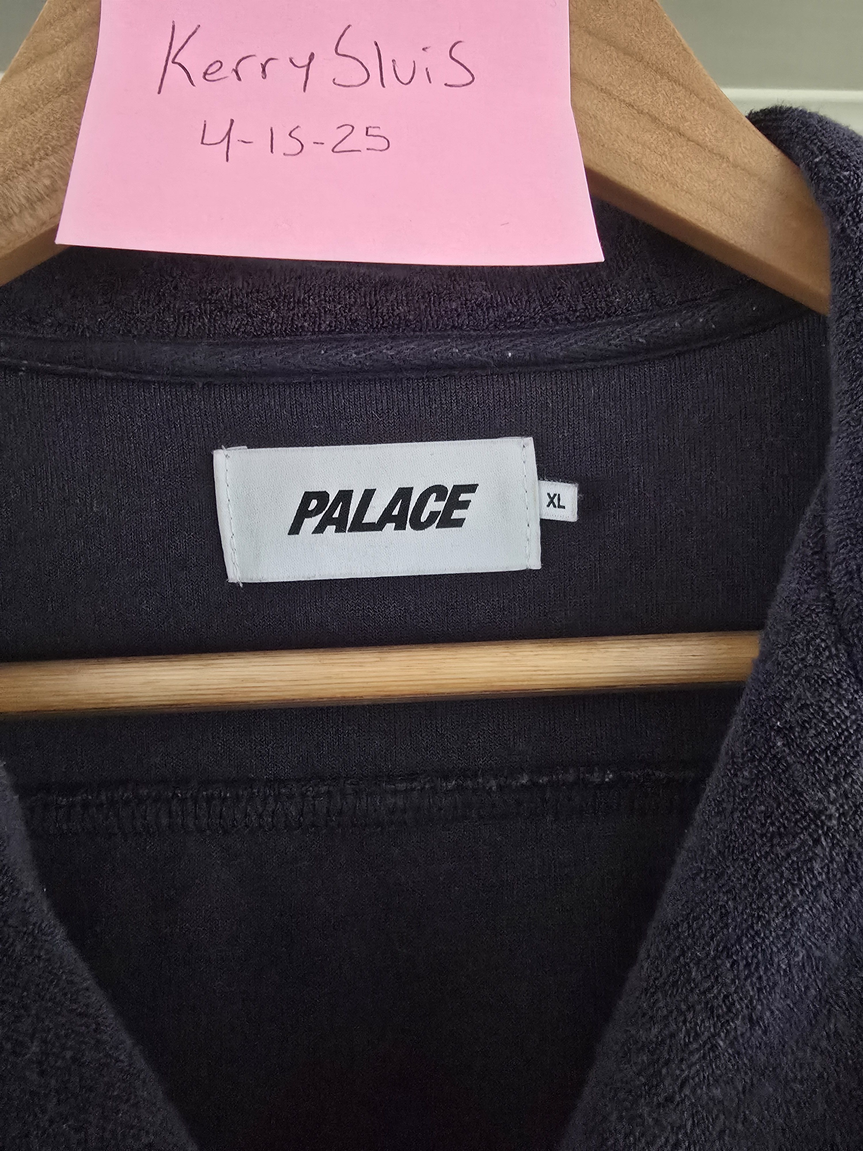 Palace Palace Towelling Shirt Navy Size US XL / EU 56 / 4 - 3 Thumbnail