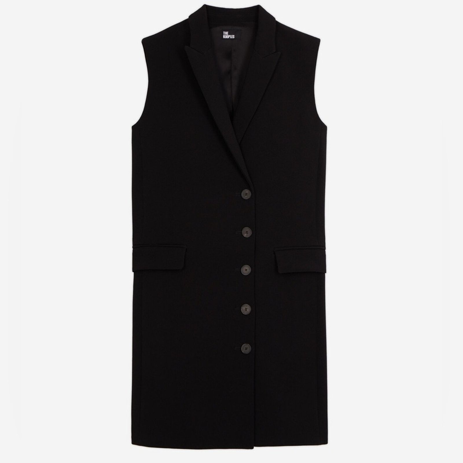 The Kooples NWT! The Kooples Black Tailored Jacket Dress, Size 1 (US S) Size S / US 4 / IT 40 - 6 Thumbnail