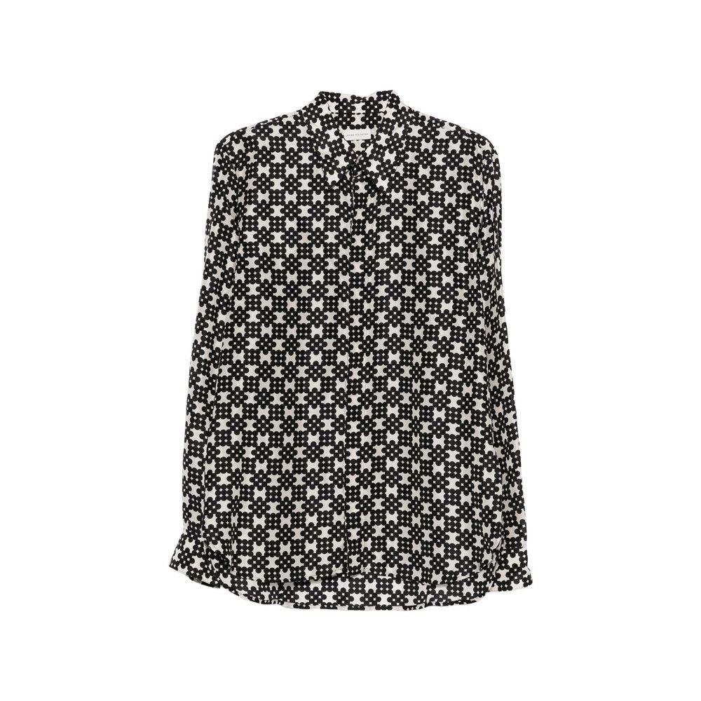 Dries Van Noten Dries Van Noten BLACK Shirts Size US L / EU 52-54 / 3 - 1 Thumbnail