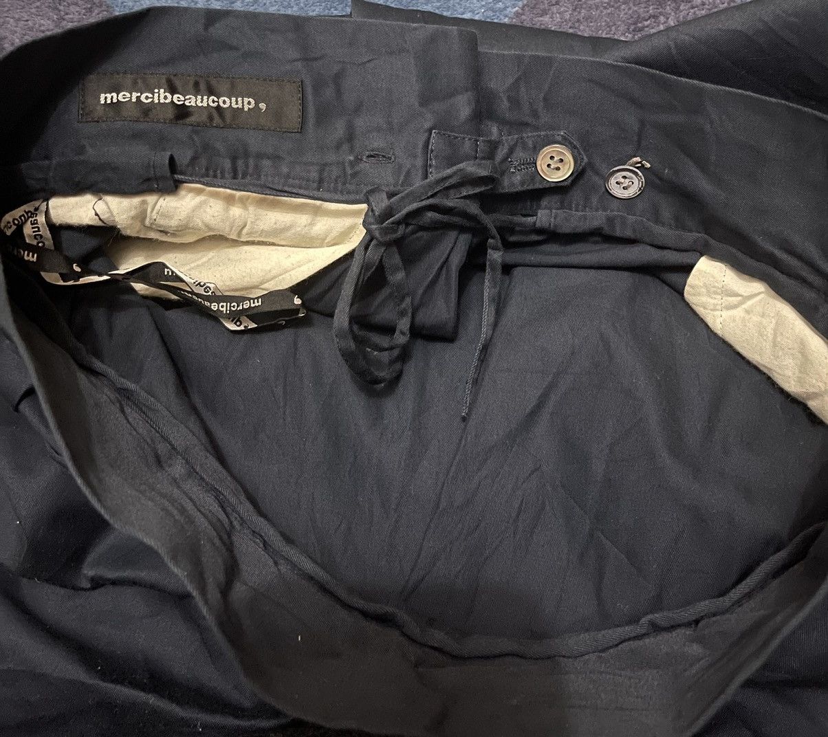 Issey Miyake 🔥RARE🔥MERCIBEAUCOUP CROPPED PANTS JAPAN Size US 34 / EU 50 - 9 Thumbnail