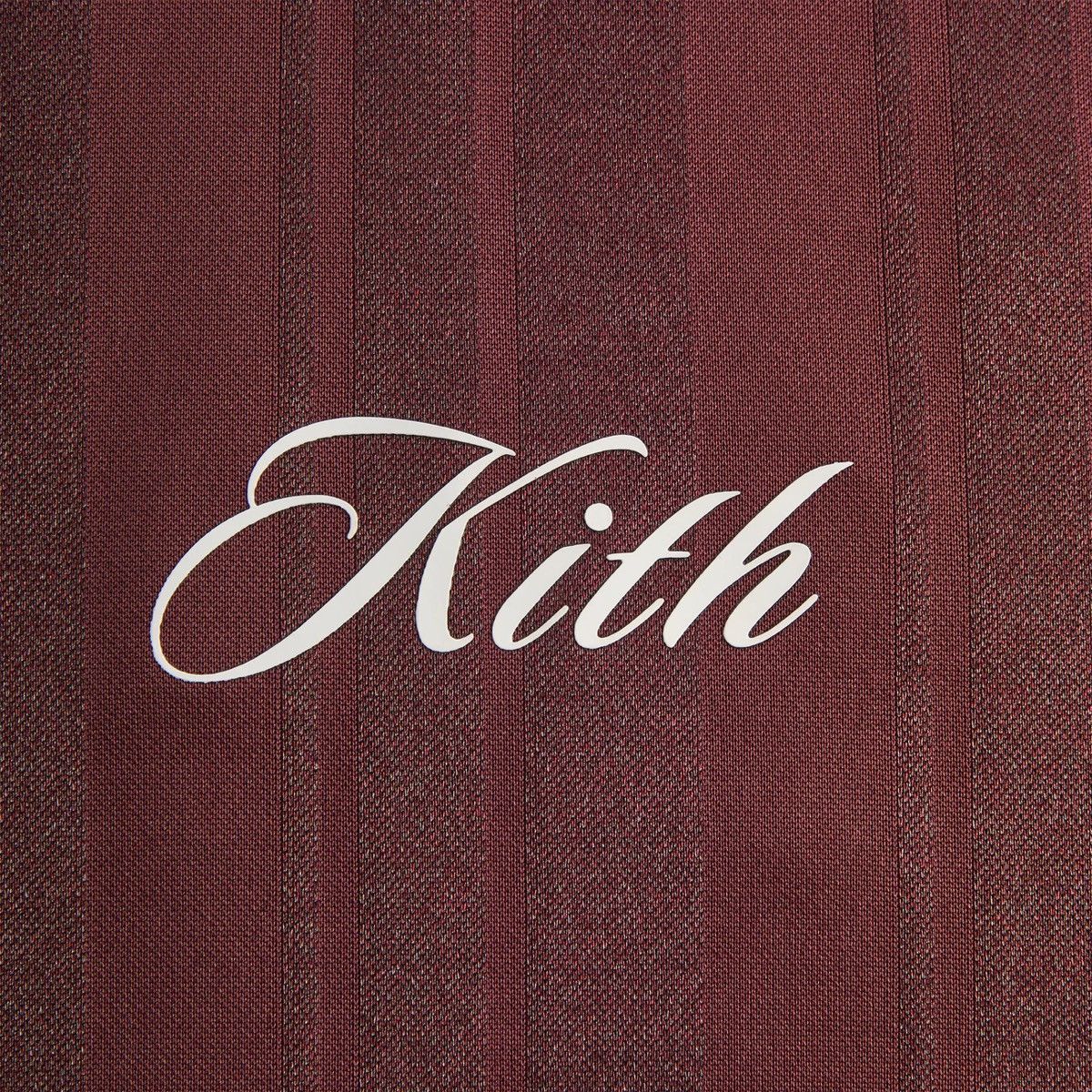 Kith Kith Pinstripe Tricot Panelled LS Tee Magma (Size XL) Size US XL / EU 56 / 4 - 8 Thumbnail