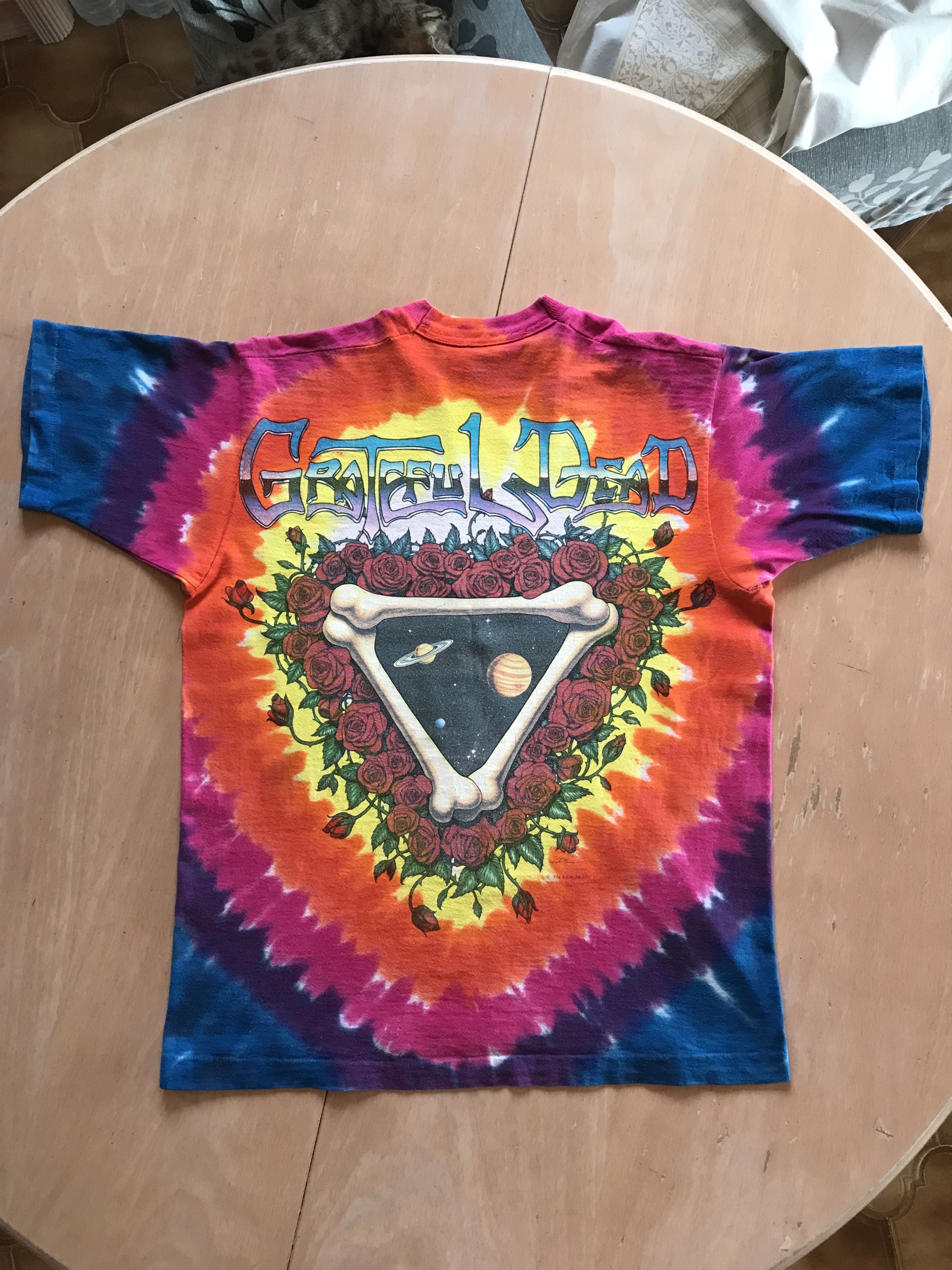Liquid Blue Vintage shirt 1992 Grateful Dead Space Your Face Liquid Blue Size US L / EU 52-54 / 3 - 7 Thumbnail