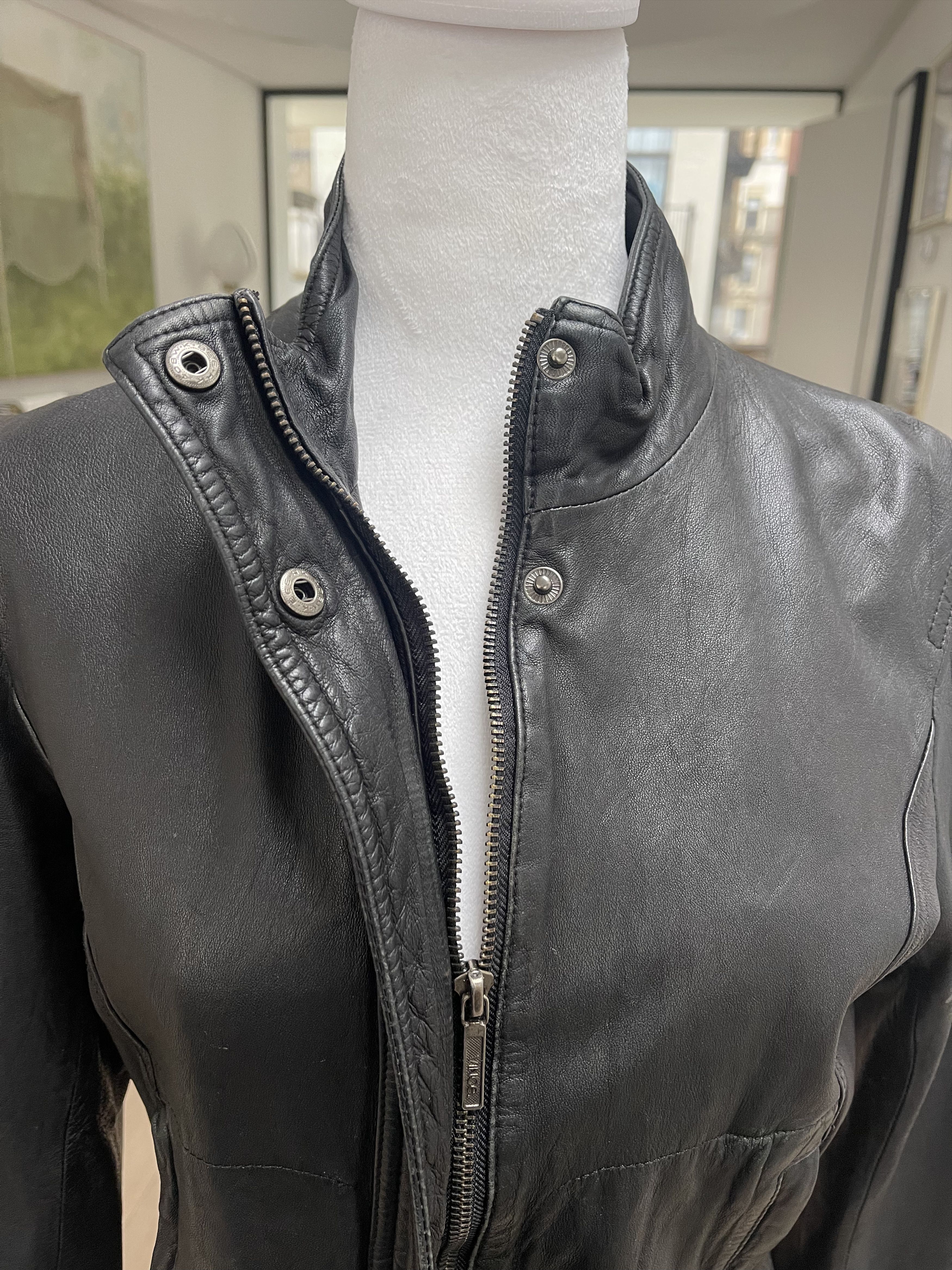 Vince Vince vintage moto lambskin jacket Size S / US 4 / IT 40 - 4 Thumbnail
