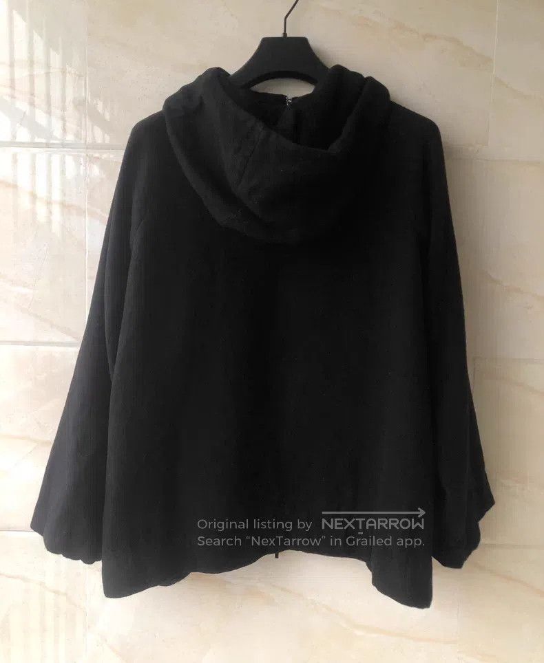 The Row The Row Black Overcoat Size S / US 4 / IT 40 - 2 Thumbnail