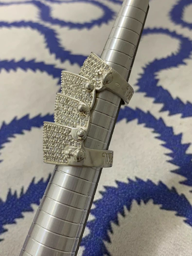 Vivienne Westwood Vivienne Westwood Vintage Saturn early full diamond armor Size ONE SIZE - 4 Thumbnail