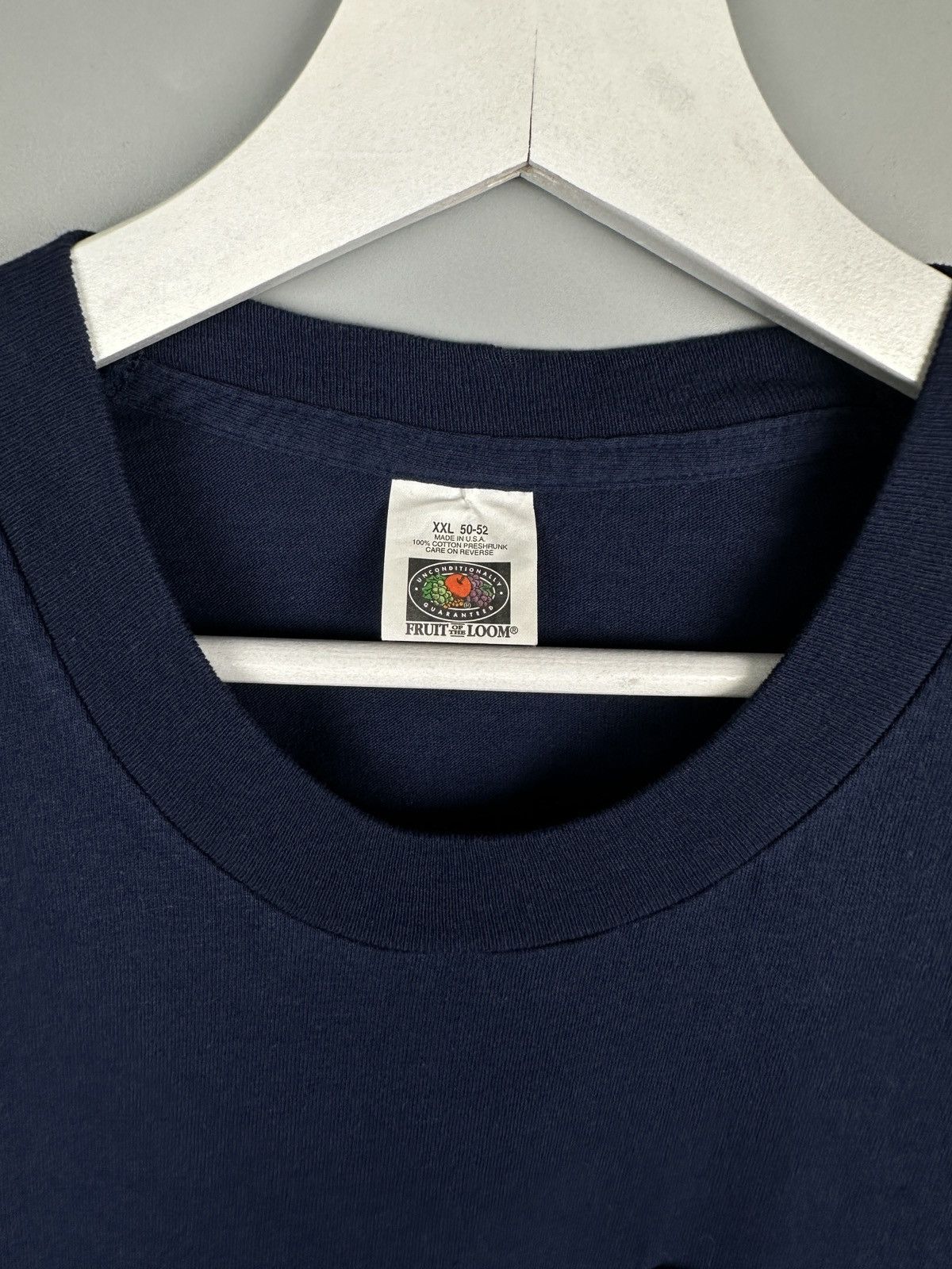 Vintage Bundle 90s Fruit Of The Loom FOTL Single Stitch Blank TShirt Size US XL / EU 56 / 4 - 8 Thumbnail