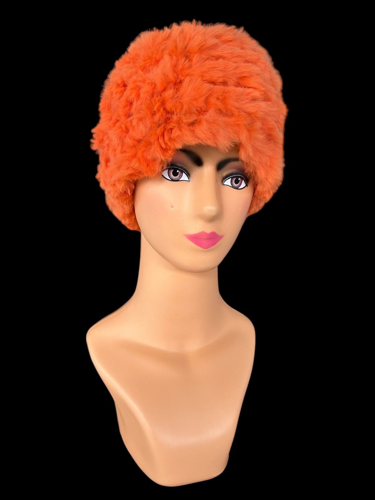 Japanese Style Hairy Fur Beanie Hats