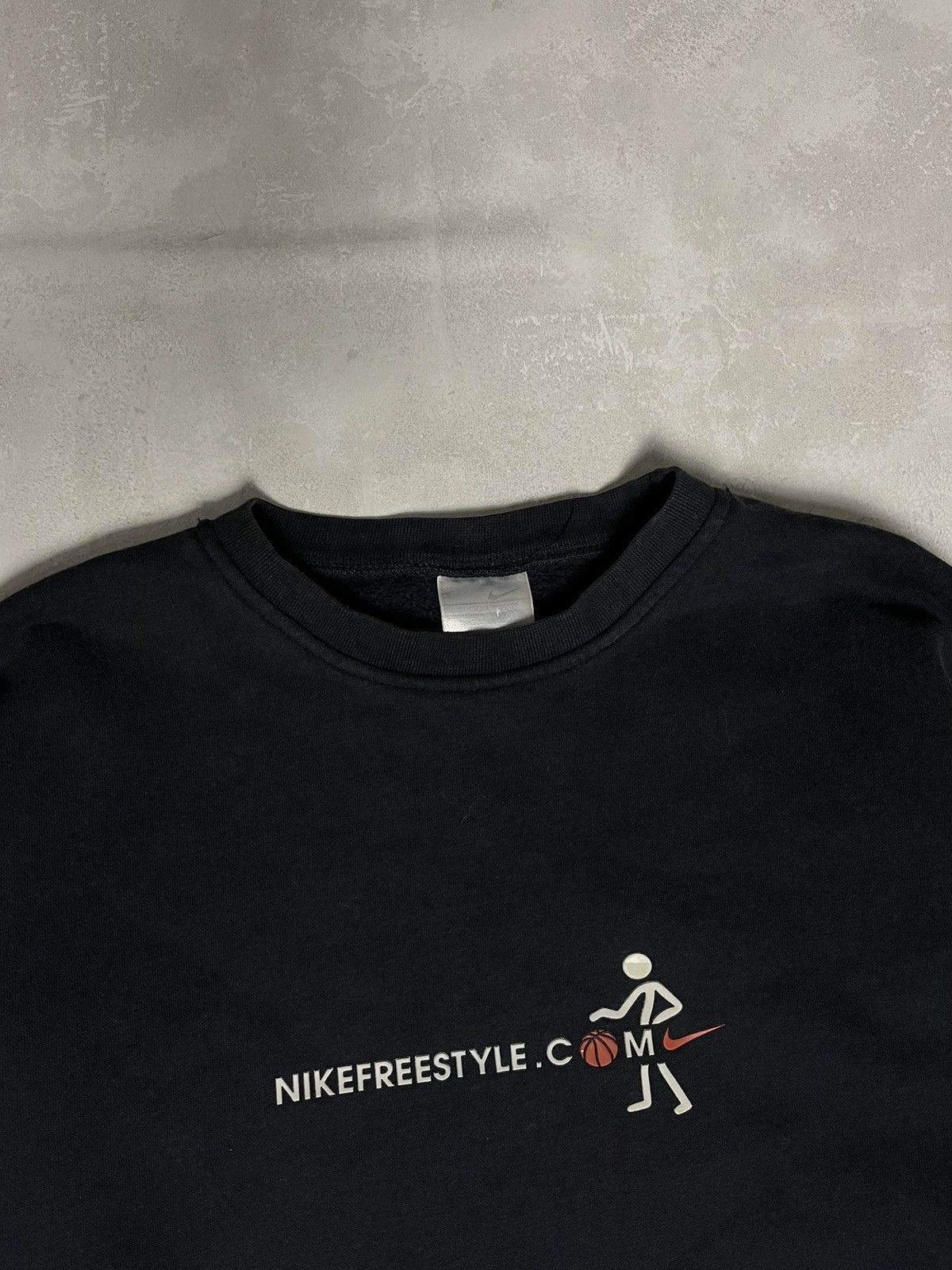 Nike × Vintage Vintage 00s Nike Center Logo Sweatshirt Size US XL / EU 56 / 4 - 5 Thumbnail