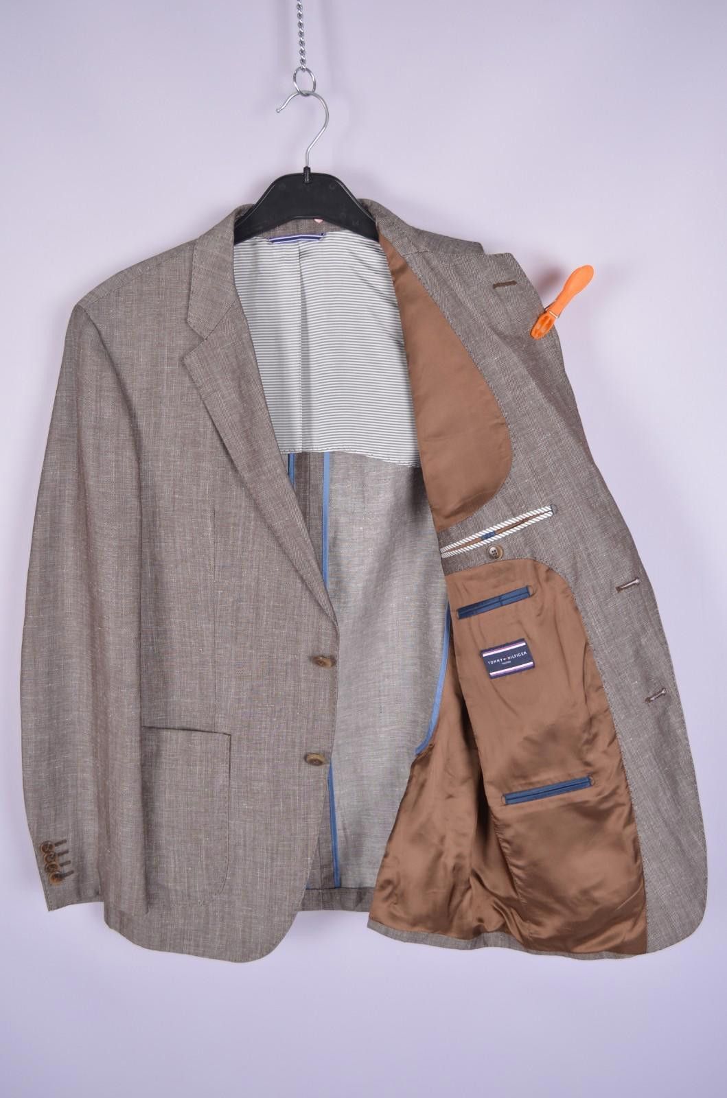 Tommy Hilfiger Tommy Hilfiger Jeremy Sport Coat Blazer Wool Linen Size US40 Size 40R - 7 Thumbnail