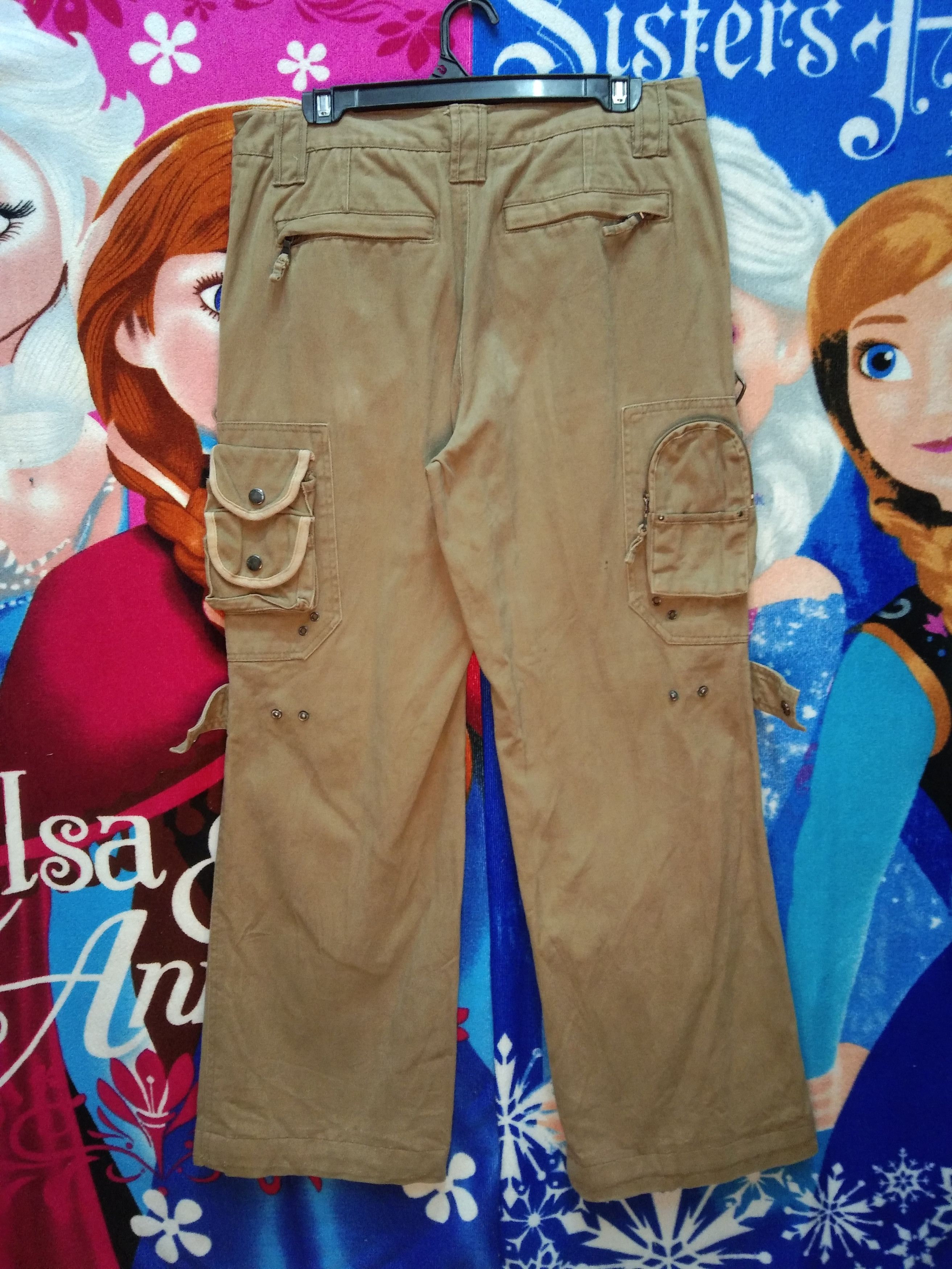 Japanese Brand INTERCREW MULTIPOCKET CARGOPANT Size US 34 / EU 50 - 2 Thumbnail