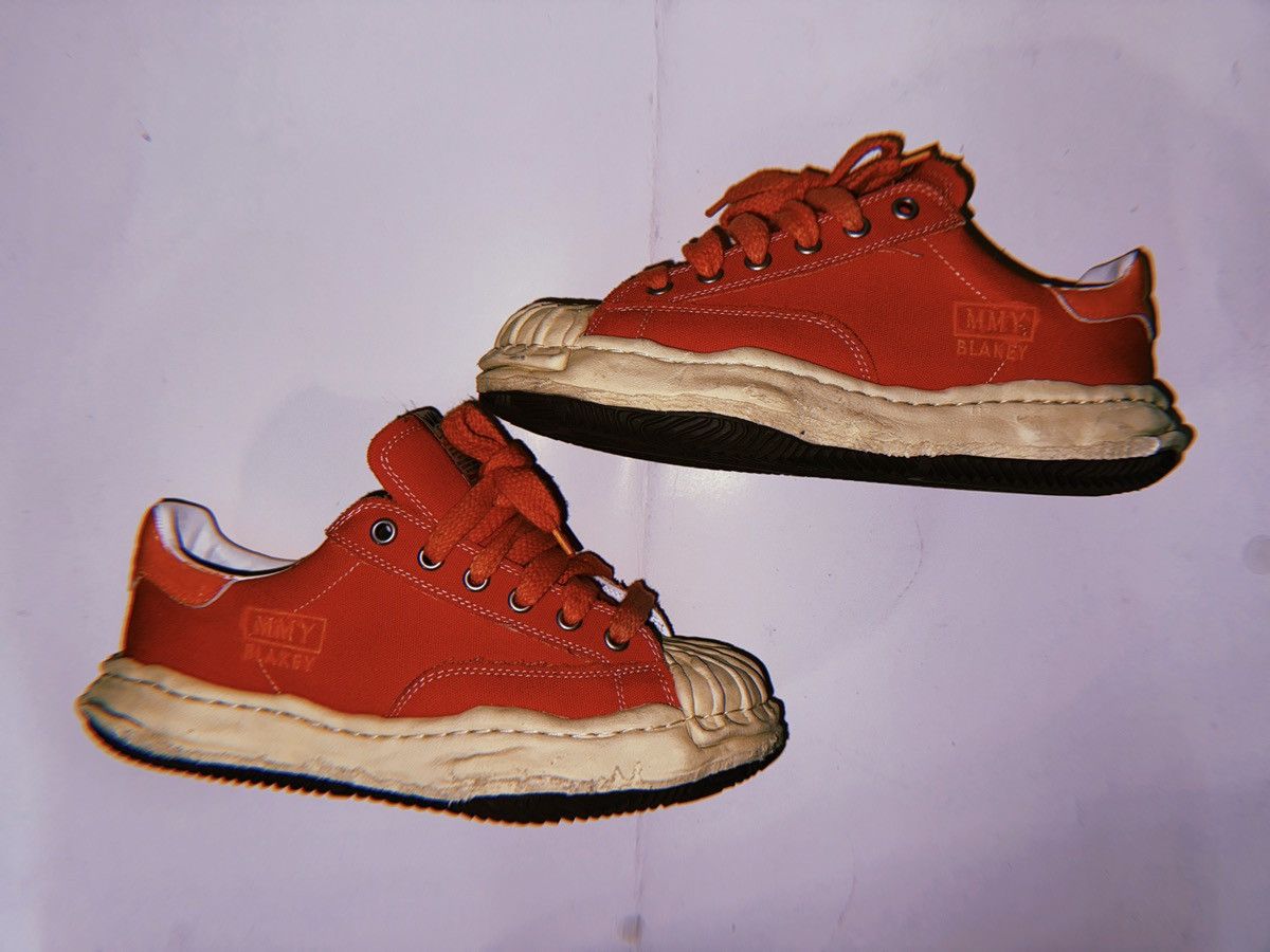 Maison MIHARA YASUHIRO Maison Mihara Yasuhiro MMY Blakey – Custom (Orange/White) Size US 11.5 / EU 44-45 - 3 Thumbnail