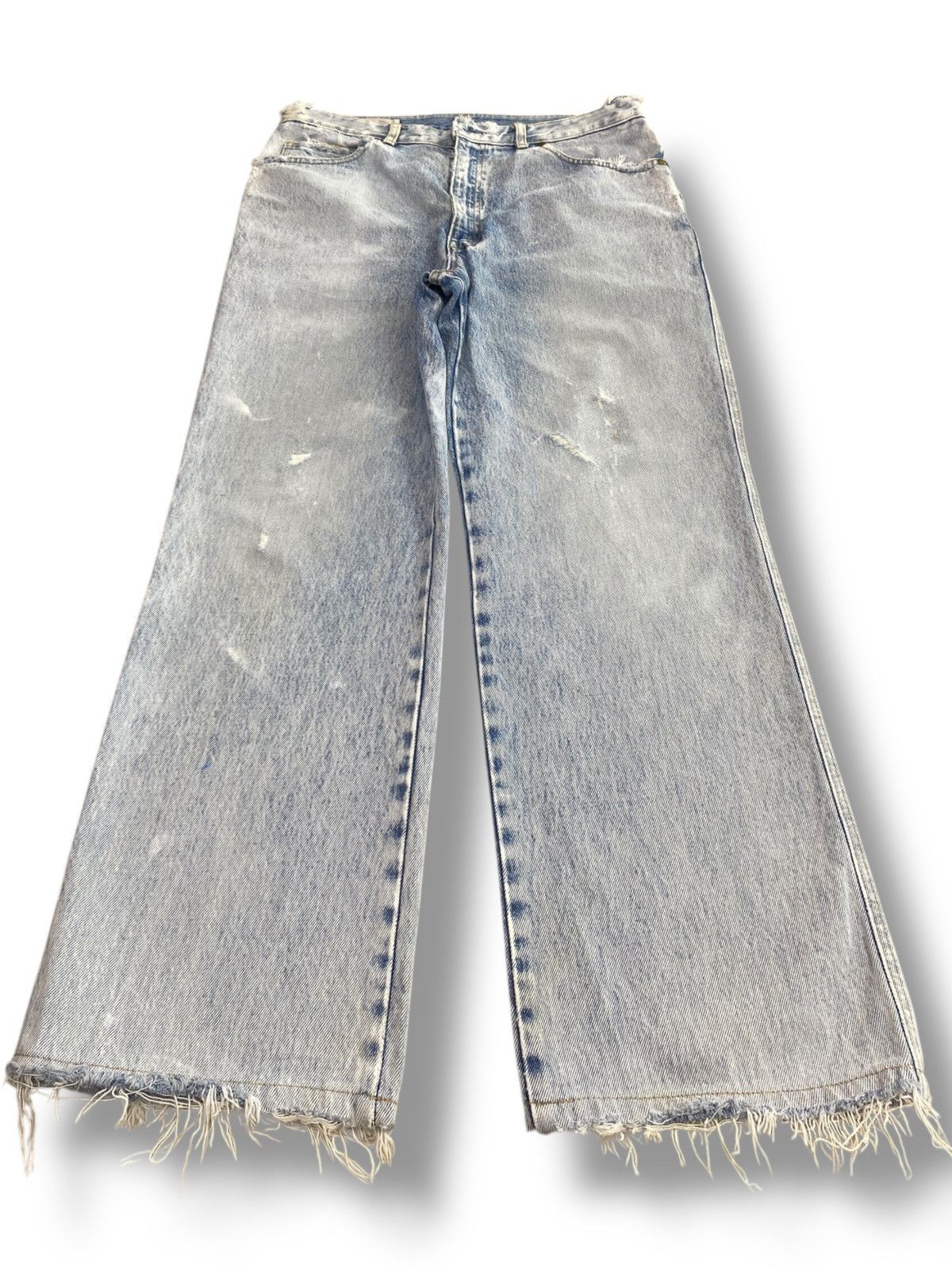 Other Japanese Brand Acid Blue Wash Style Loose Jeans Size US 32 / EU 48 - 1 Thumbnail