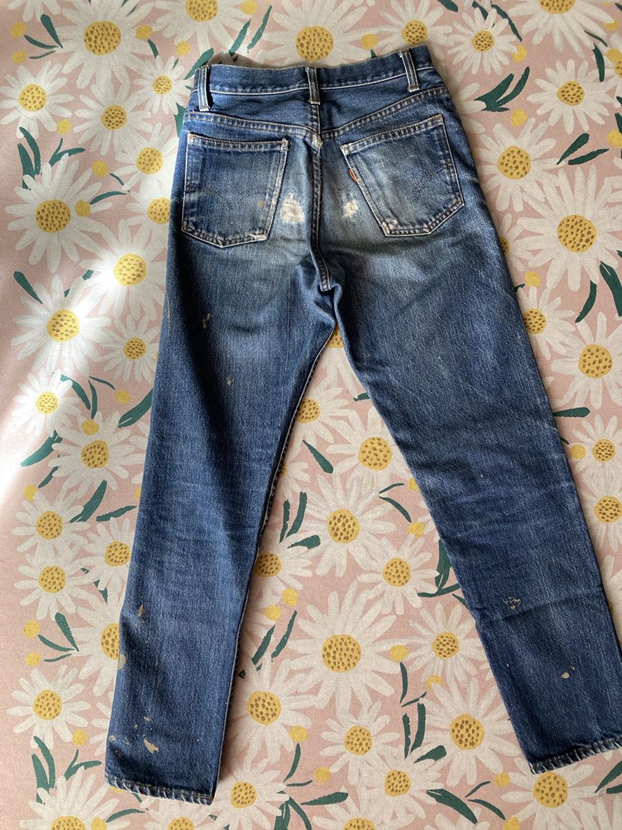 Levi's TRUE VINTAGE Levi’s 606 Big E Orange Tab Slims Size 24" / US 00 / IT 34 - 7 Thumbnail