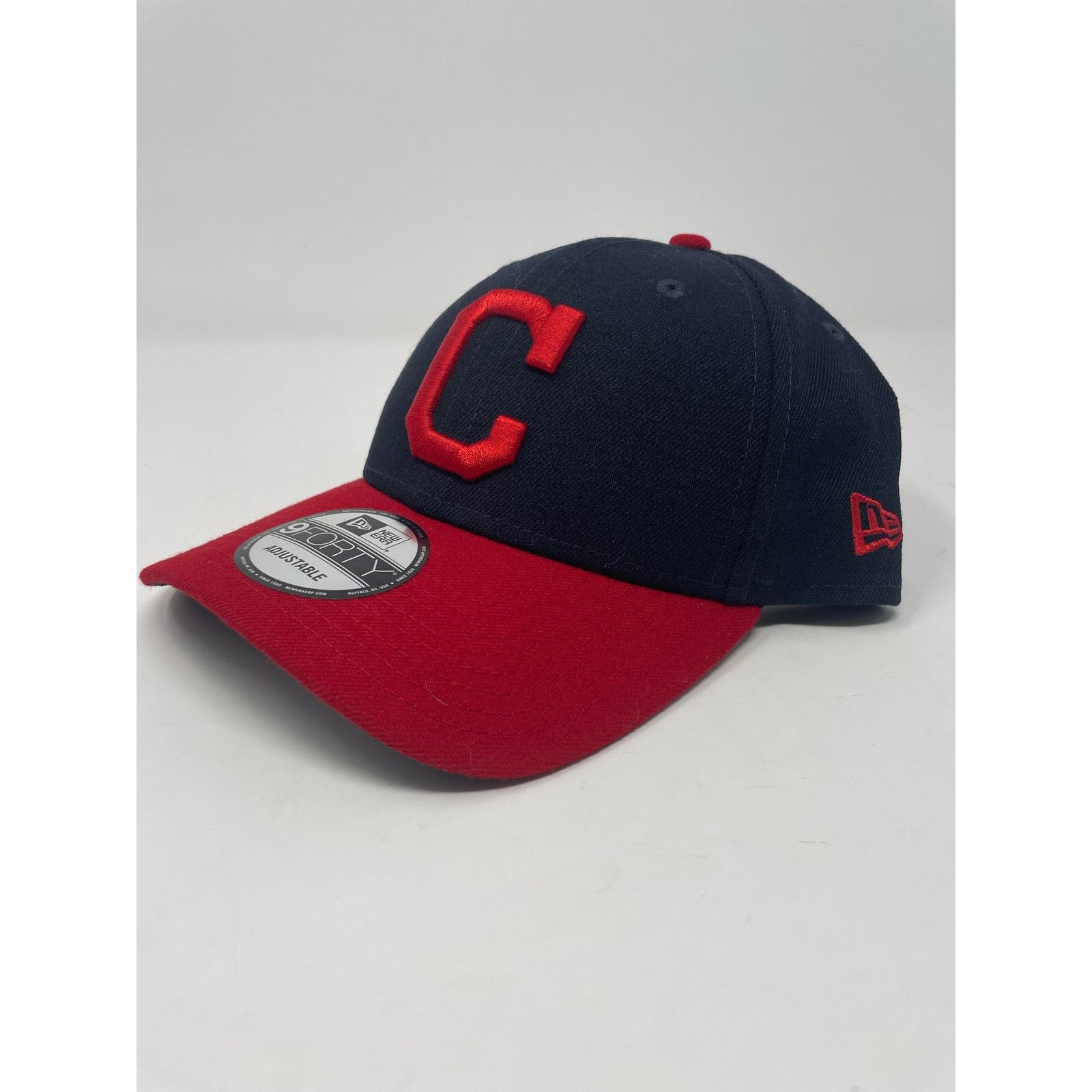 New Era New Era 9FORTY MLB Cleveland Indians Guardians Mens Hat Cap Size ONE SIZE - 4 Thumbnail