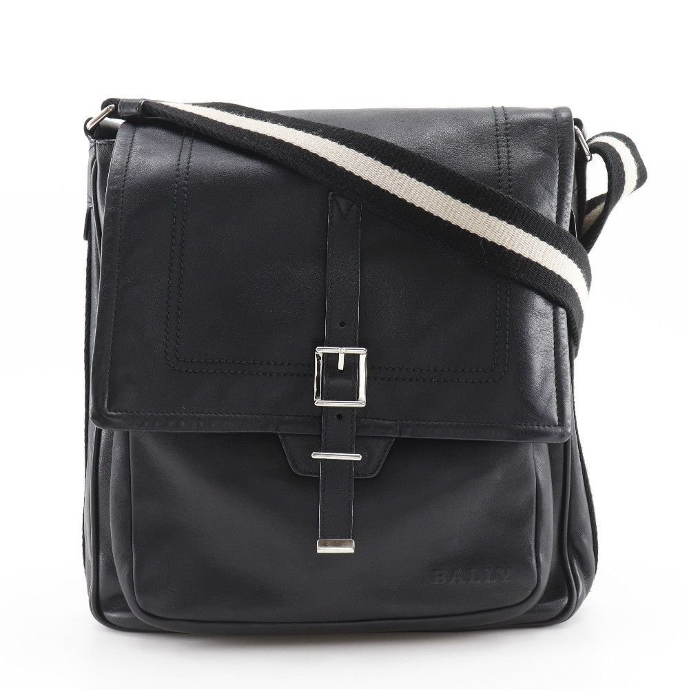 Bally Bally Bally Trainspotting Calf 2way Shoulder Bag Leather Shoulder Bag DUTY FREE for USA Size ONE SIZE - 1 Thumbnail