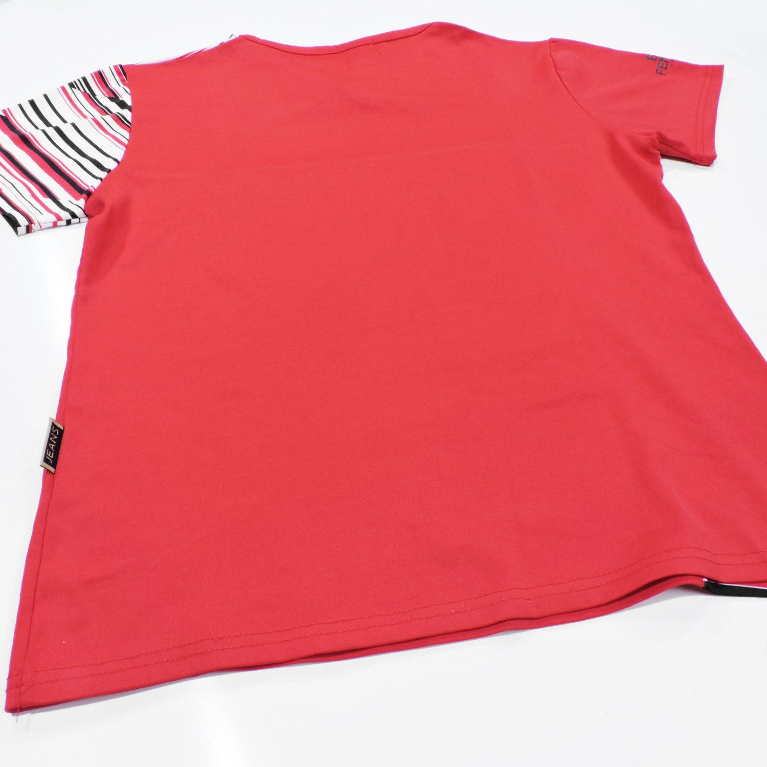 Fendi FENDI RED STRIPED T-SHIRT Size M / US 6-8 / IT 42-44 - 11 Thumbnail