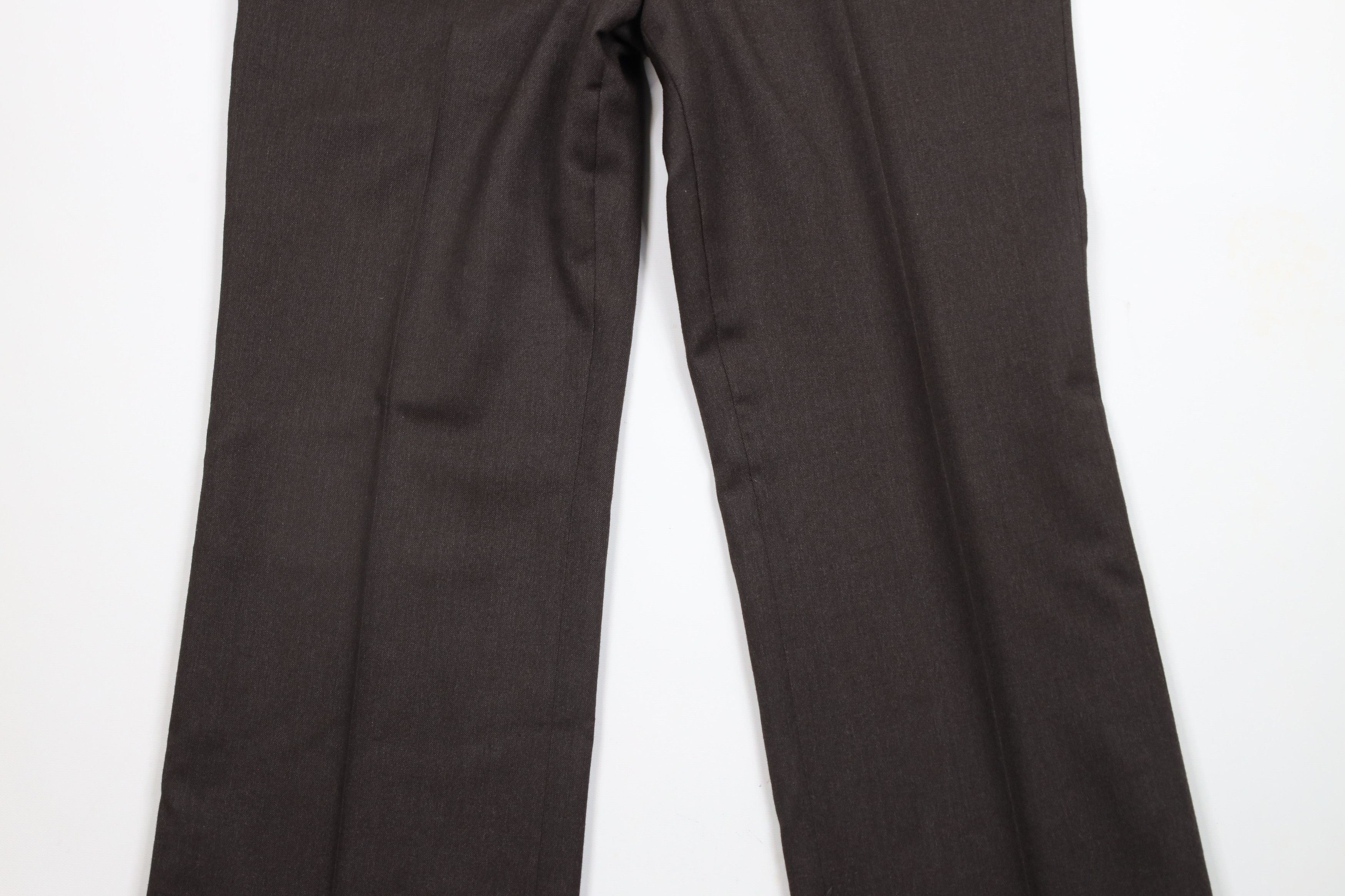 Vintage Vintage 70s Streetwear Wide Leg Bell Bottoms Pants Brown USA Size US 34 / EU 50 - 3 Thumbnail