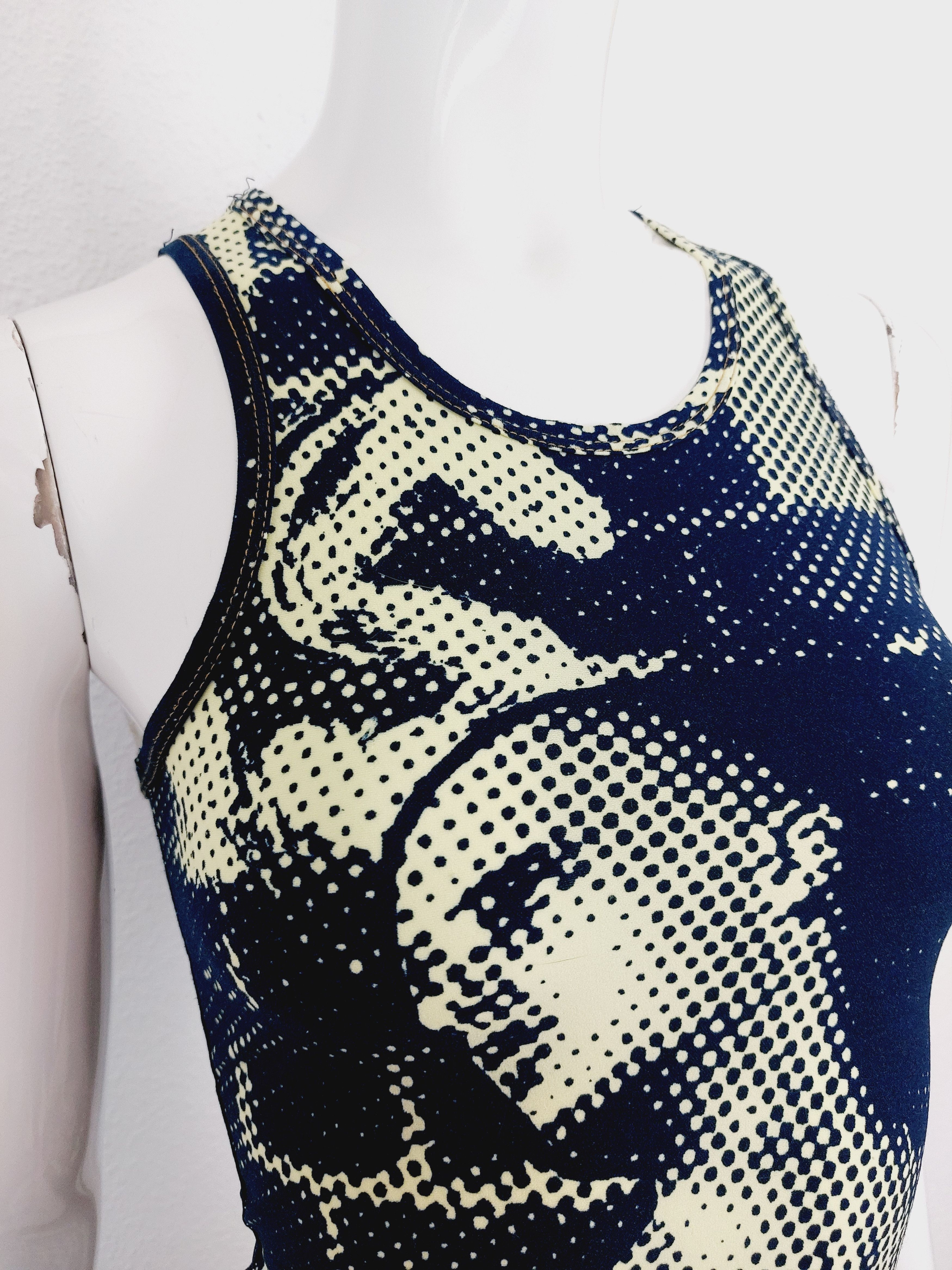 Jean Paul Gaultier Jean Paul Gaultier 1997 Anarchy Fight Racism Top Tee Size US XXS / EU 40 - 8 Thumbnail