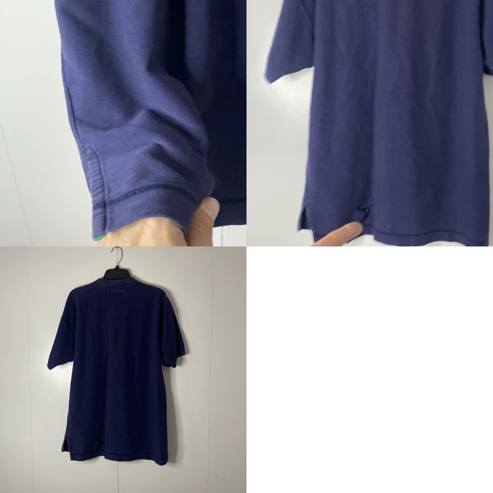 Nautica VINTAGE Nautica Yacht Club Polo Mens Large BLUE 90s Flaw L Polo Shirt Mens Size US L / EU 52-54 / 3 - 9 Thumbnail