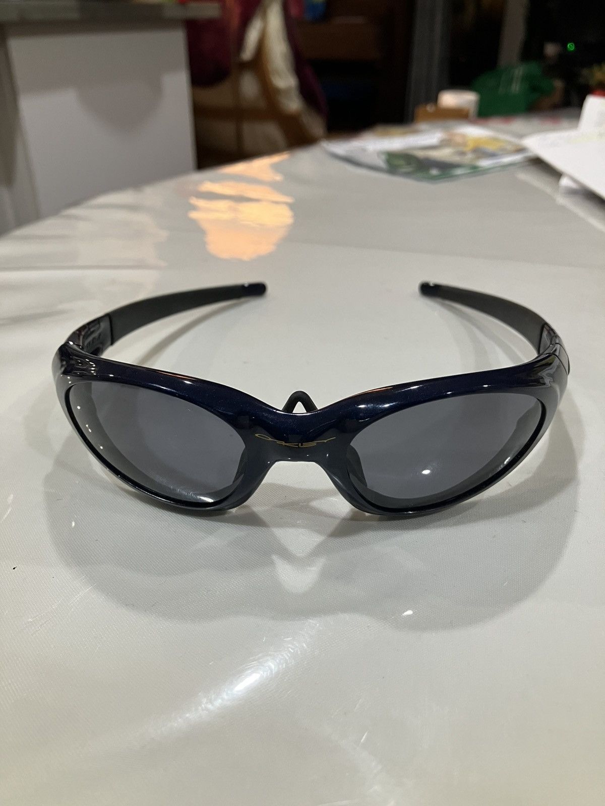 Oakley Oakley Eye Jacket 2.0 Midnight Sunglasses Size ONE SIZE - 8 Thumbnail