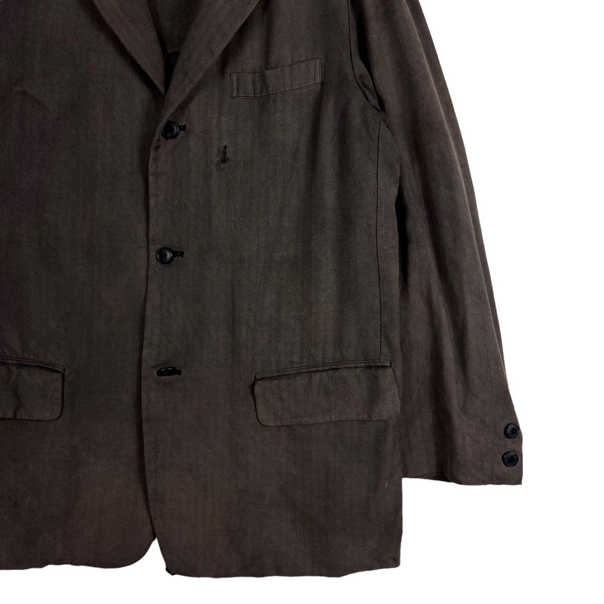 Yohji Yamamoto 🔥RICH BROWN VTG Y’S FOR MEN YOHJI YAMAMOTO CHORE JACKET Size US M / EU 48-50 / 2 - 5 Thumbnail