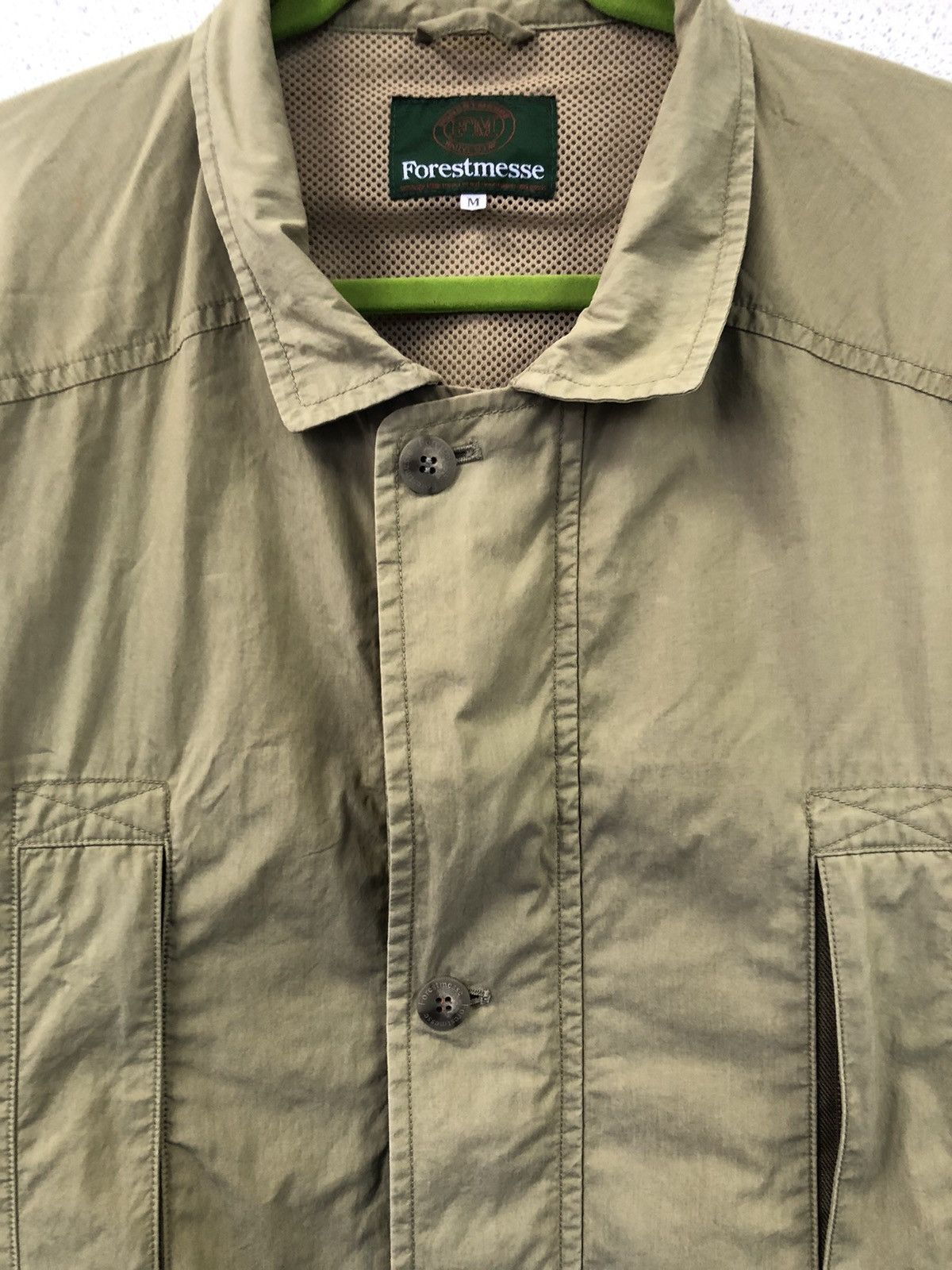 Japanese Brand Forrestmesse Vintage Light Jacket Size US L / EU 52-54 / 3 - 9 Thumbnail