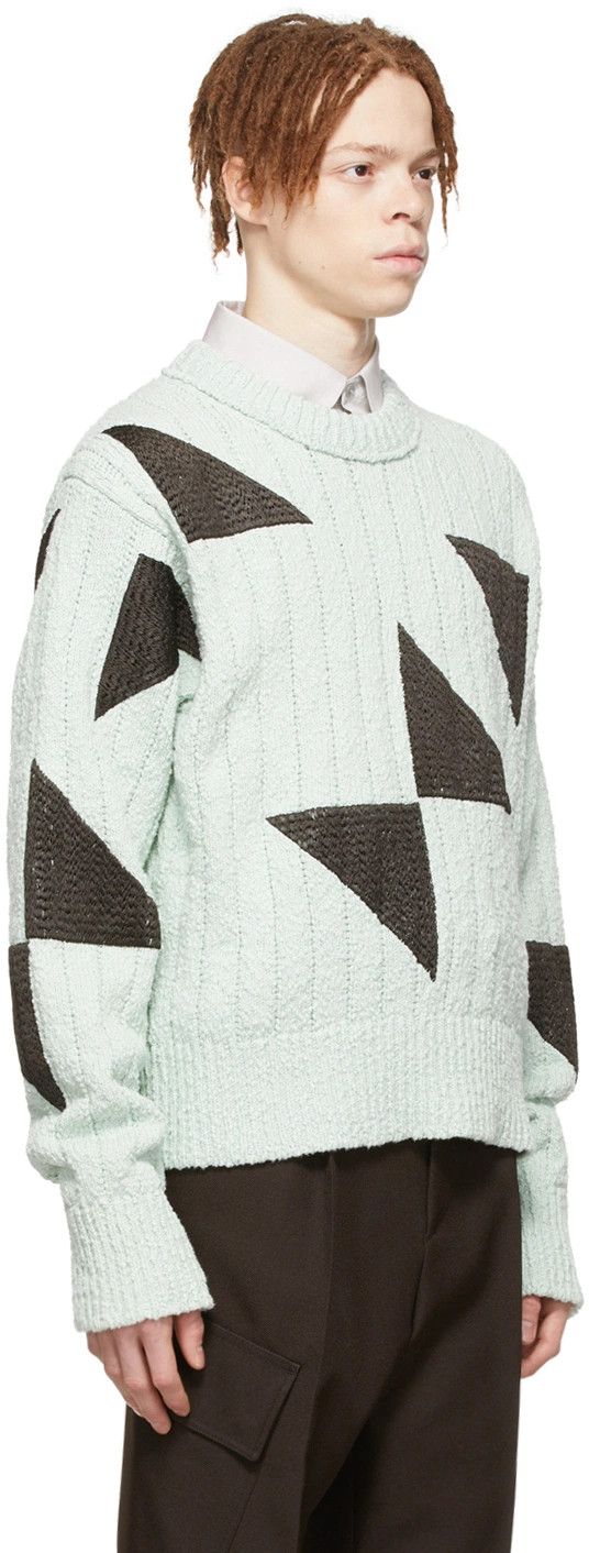 OAMC o1y0225 Sweater in Light Green/Brown Size US L / EU 52-54 / 3 - 2 Thumbnail