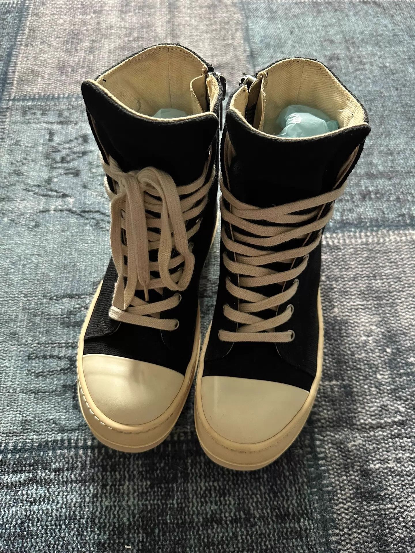Rick Owens Rick Owens DRKSHDW Big Converse 37.5 Good Condition Size US 7 / IT 37 - 3 Thumbnail