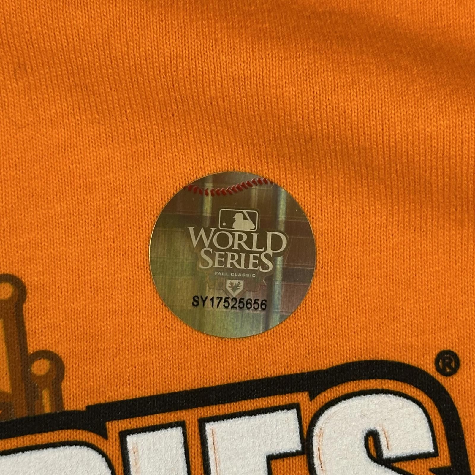 Other San Francisco Giants T-Shirt L Orange World Series Champs Size US L / EU 52-54 / 3 - 5 Thumbnail