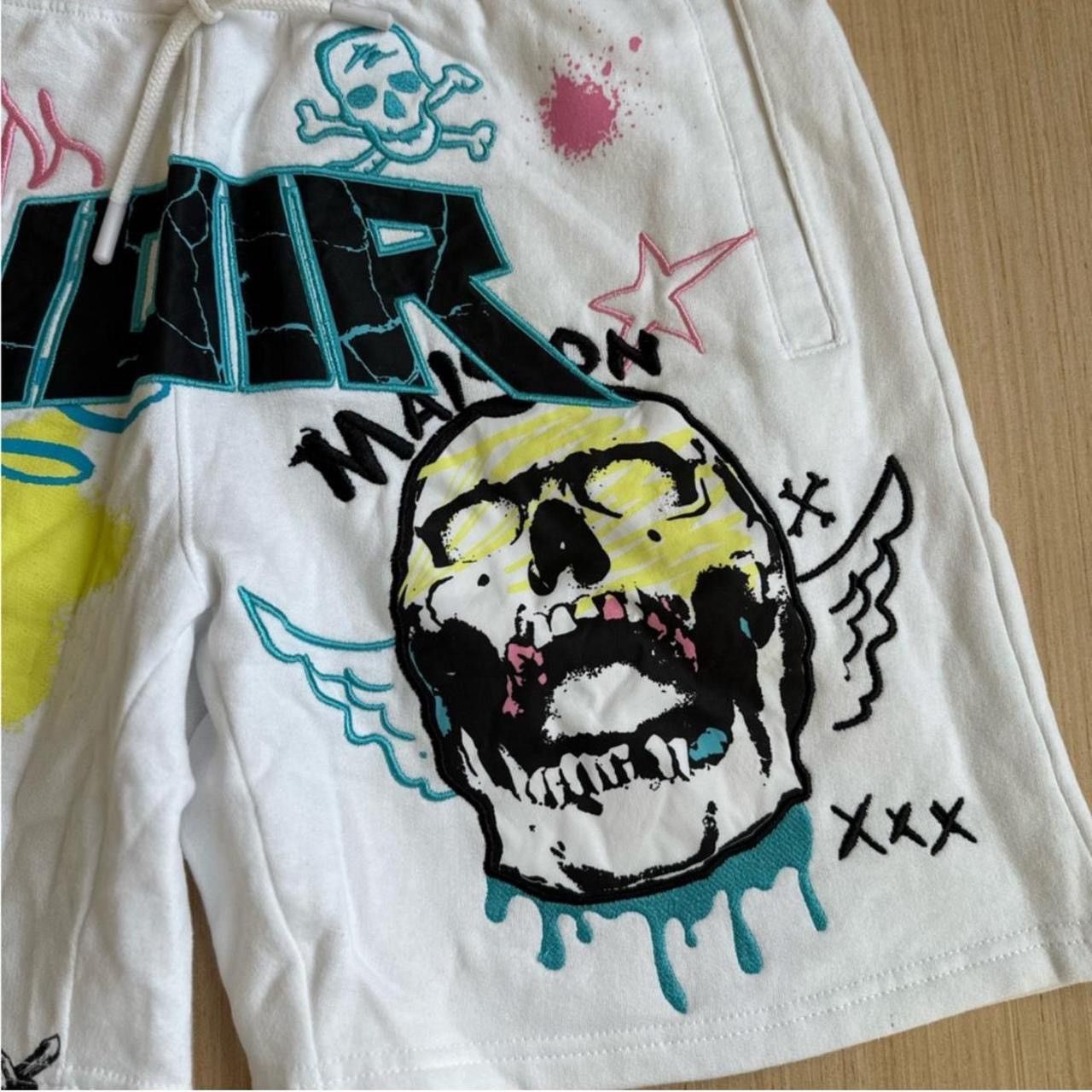 Other Men’s Maison Noir Skull Streetwear Shorts Size US 30 / EU 46 - 6 Thumbnail