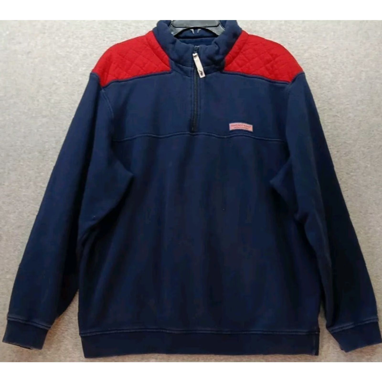 Vineyard Vines Vineyard Vines 1/4 Zip Sweatshirt Sweater Mens XL Blue Size US XL / EU 56 / 4 - 3 Thumbnail
