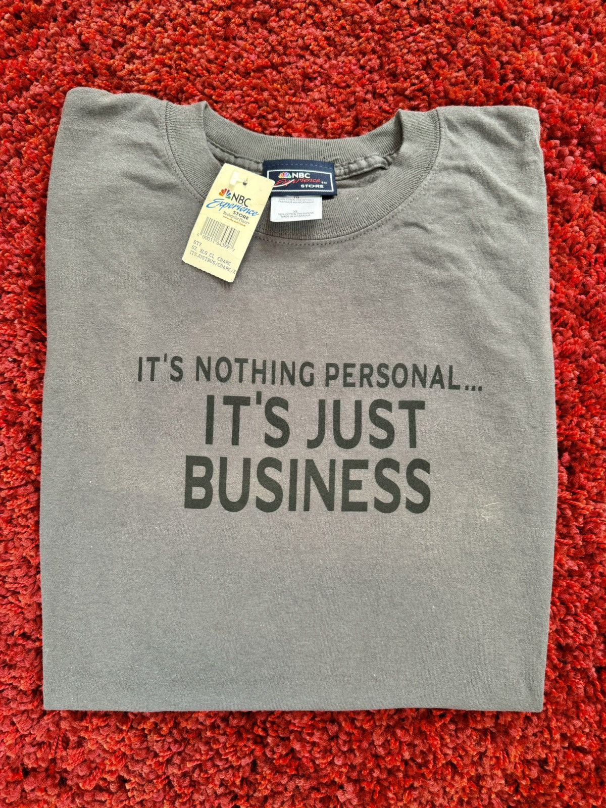 Vintage 2004 NBC The Apprentice Just Business Trump Humor Shirt Size US XL / EU 56 / 4 - 1 Thumbnail