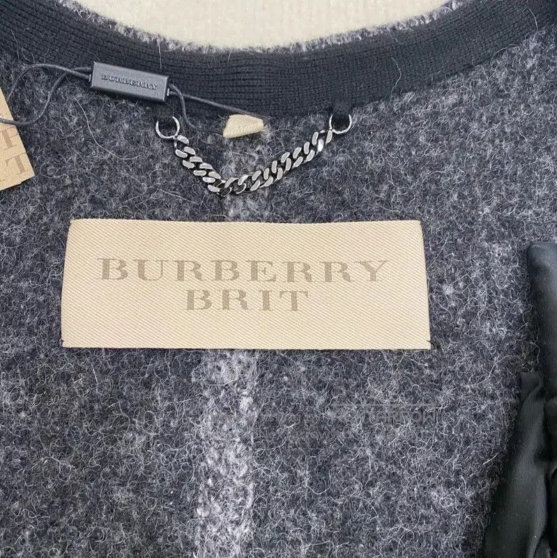 Burberry Burberry Women's Wool Jacket in Deep Gray. Size XS / US 0-2 / IT 36-38 - 7 Thumbnail