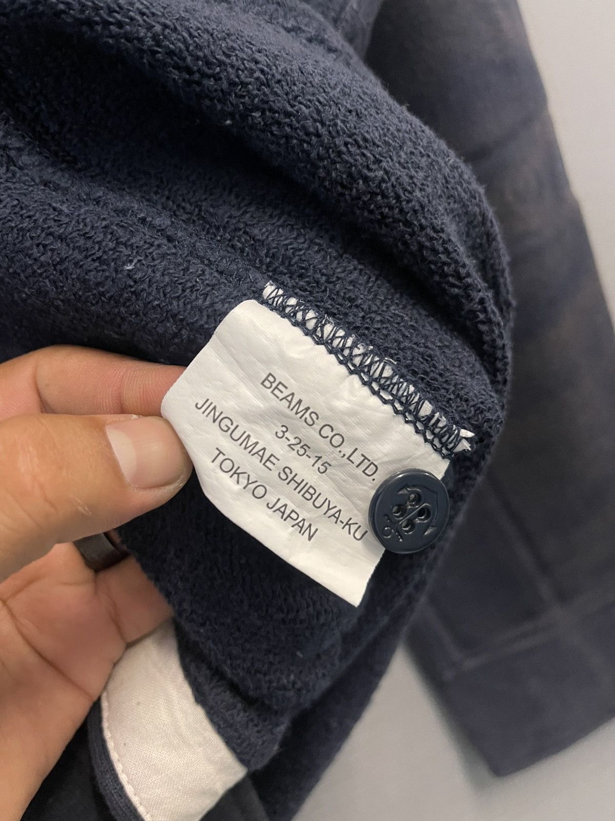 Beams Plus Vintage Beams Sweat Navy Jacket Size US M / EU 48-50 / 2 - 8 Thumbnail