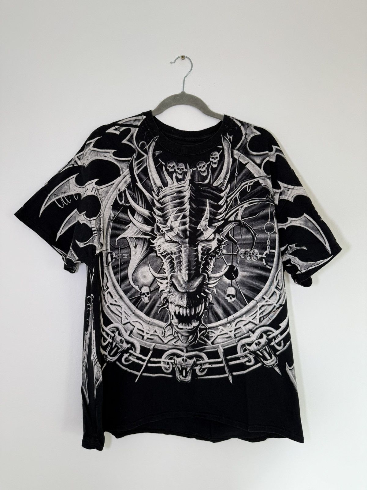 Liquid Blue × Vintage Liquid Blue Dragon All over Print t shirt Merch XL warren Size US XL / EU 56 / 4 - 3 Thumbnail