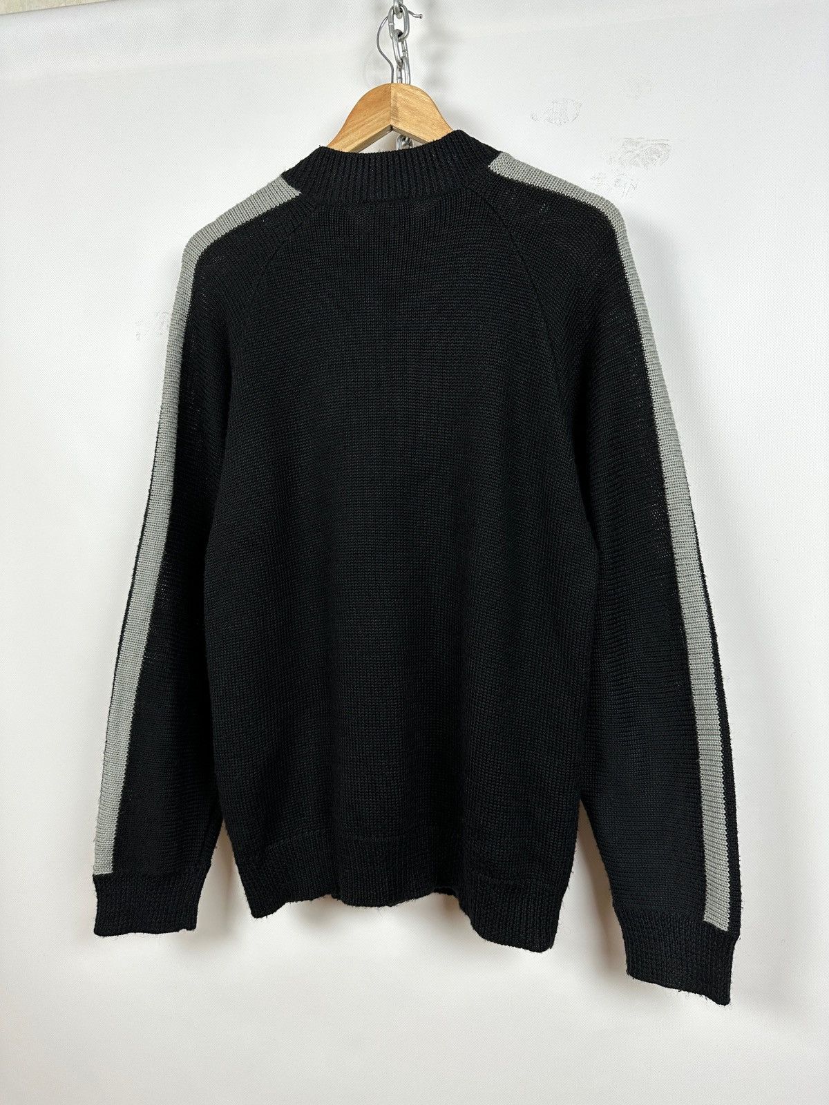 Oakley Vintage Oakley Zip Wool Sweater Size US M / EU 48-50 / 2 - 2 Thumbnail