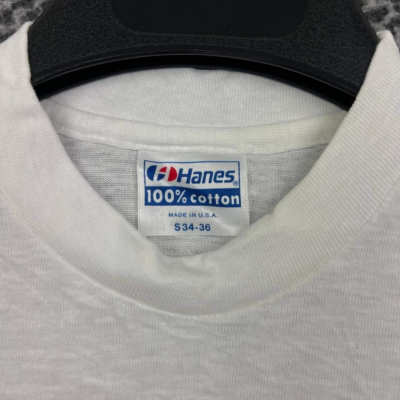 Hanes Vintage HesGames HesWare Shirt Men White Hanes Cotton S Size US S / EU 44-46 / 1 - 4 Thumbnail