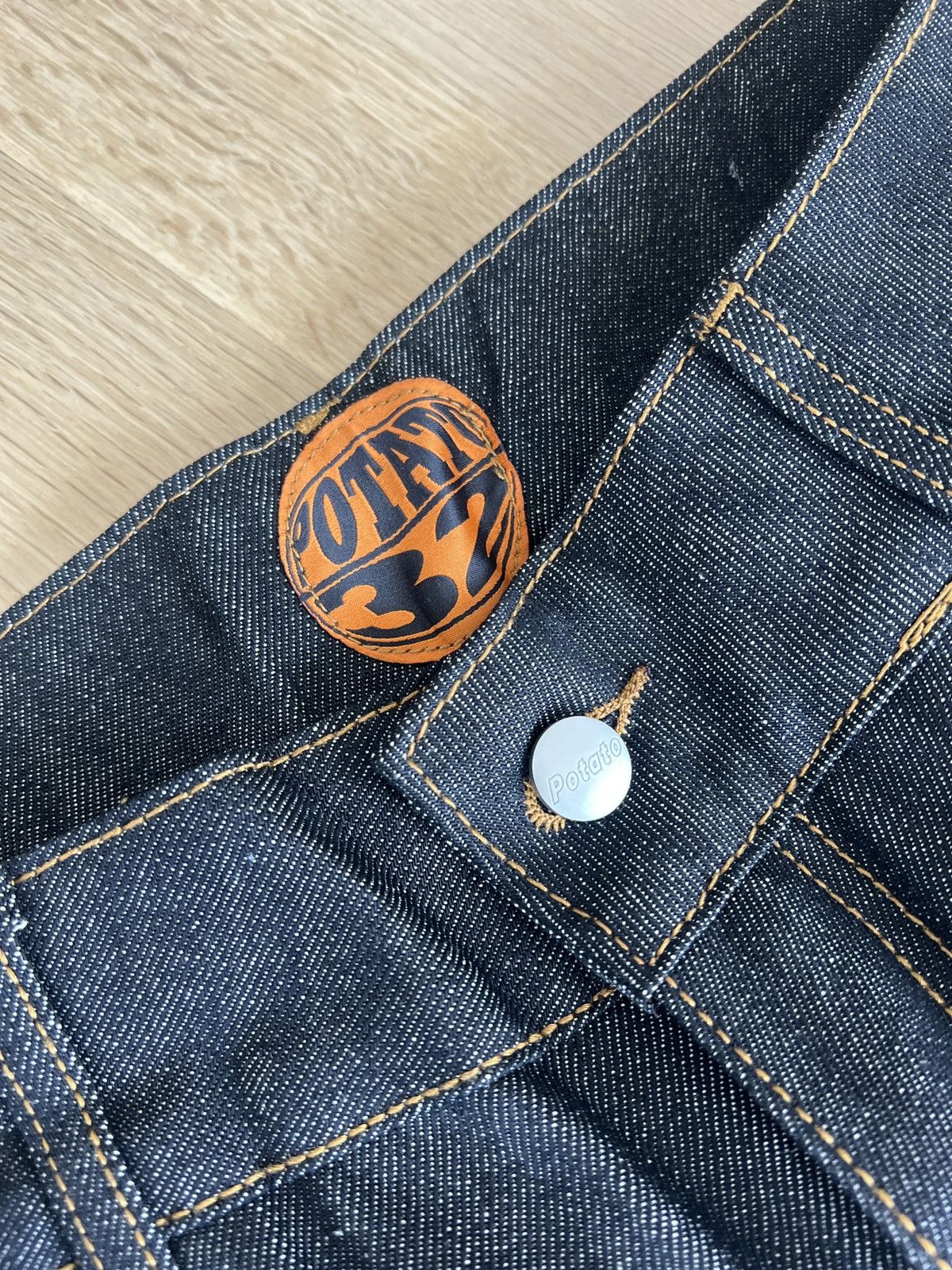 Imran Potato Indigo raw denim Imran potato jeans Size US 32 / EU 48 - 3 Thumbnail