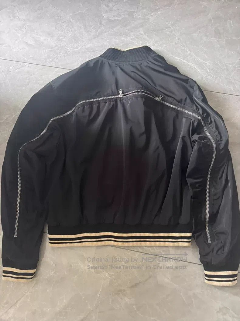 Dries Van Noten Dries Van Noten Black Back Zip Jacket Coat Size L / US 10 / IT 46 - 5 Thumbnail
