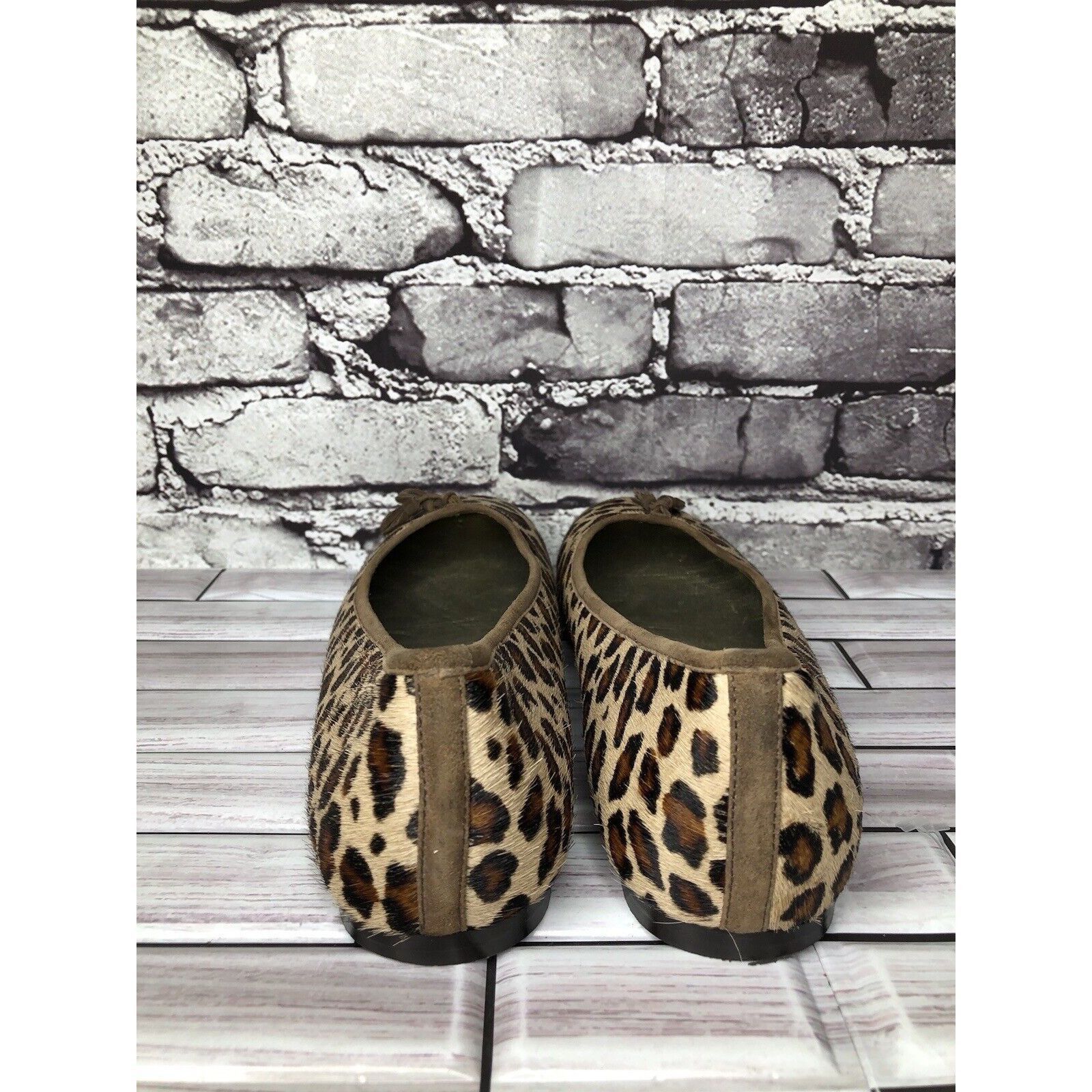 Boden Boden Leopard Print Calf Hair Tassel Ballet Flats Shoes Wome Size US 11 / IT 41 - 4 Thumbnail