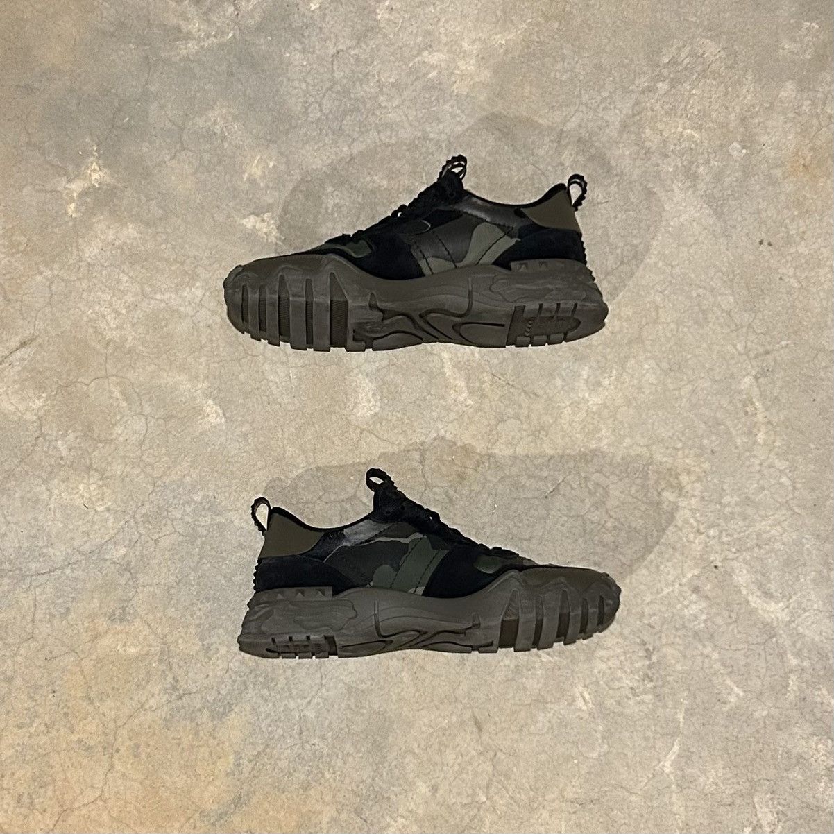 Valentino Valentino Garavani Rockrunner Plus Military Camo Shoes US 10 Size US 10 / EU 43 - 3 Thumbnail