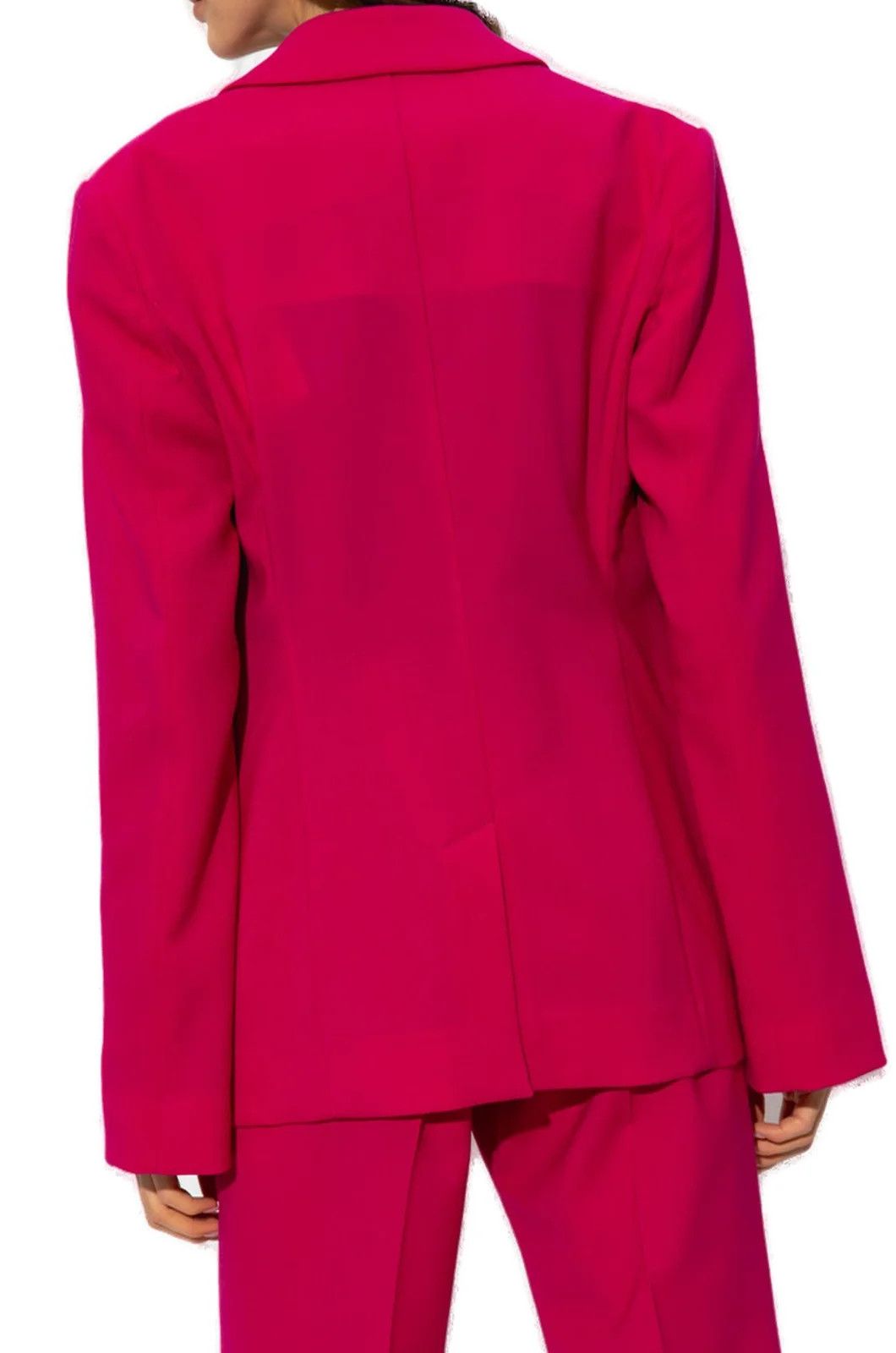 Givenchy o1y0925 Wool Blazer in Fuchsia Size M / US 6-8 / IT 42-44 - 4 Thumbnail